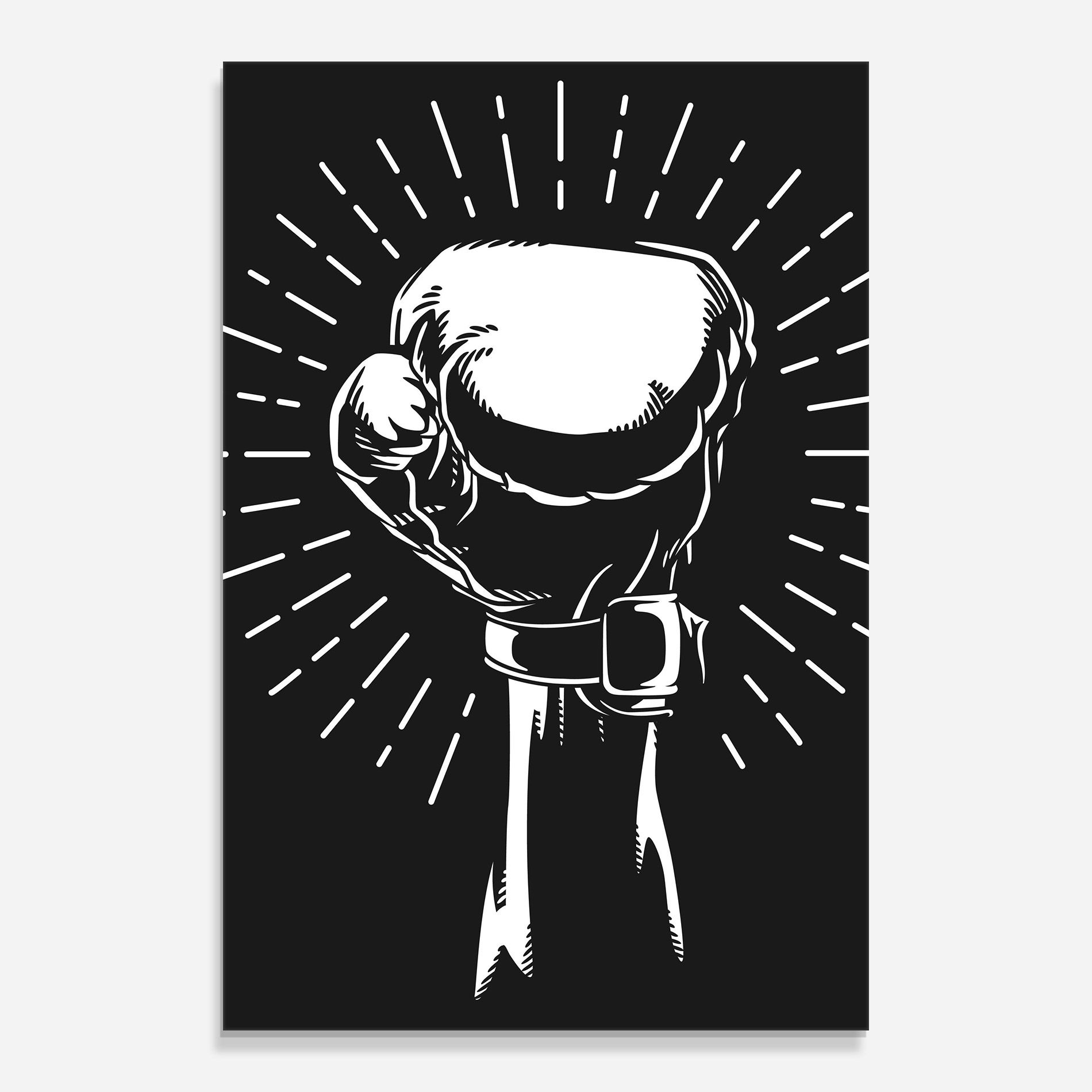 Grey Hand Boxing mockup 0