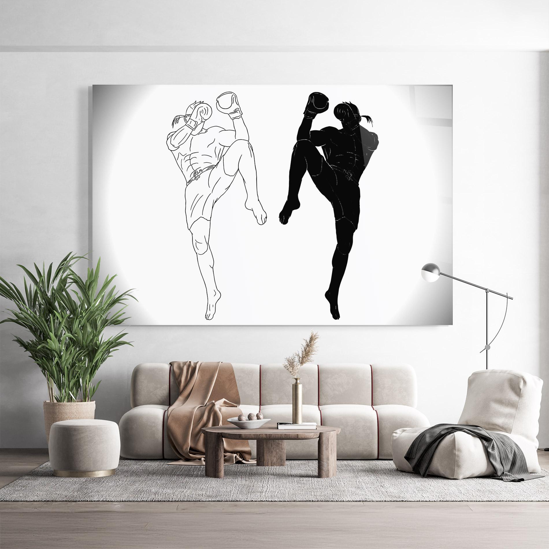 Üvegkép Box Kungfu mockup 9