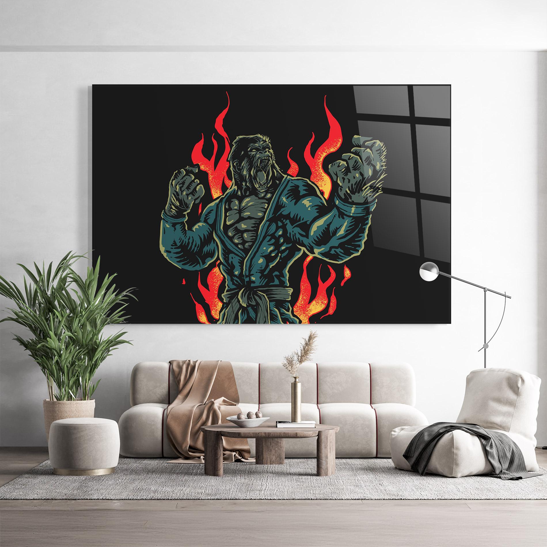Üvegkép Gorilla Box Fighter mockup 9