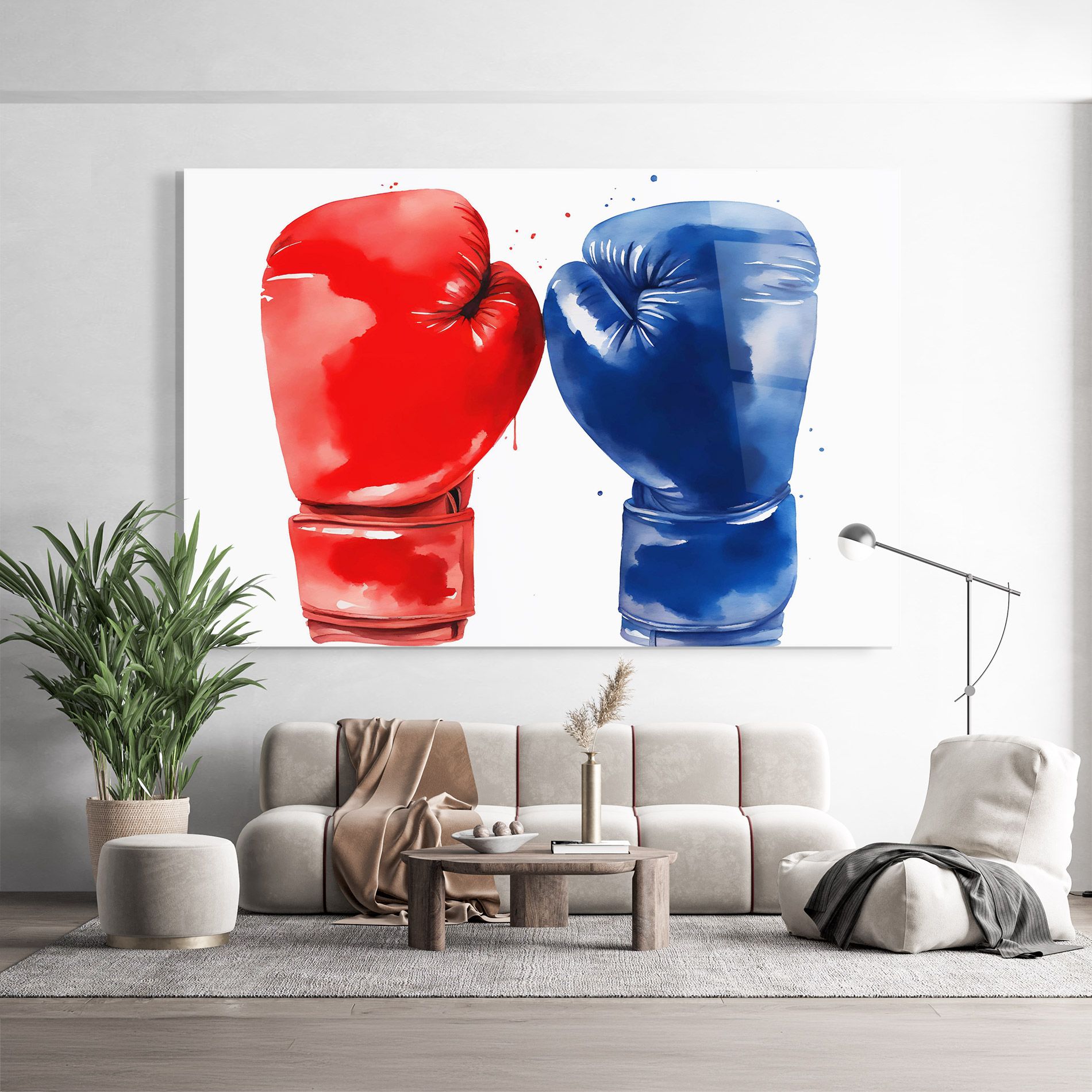 Red Blue Box mockup 9