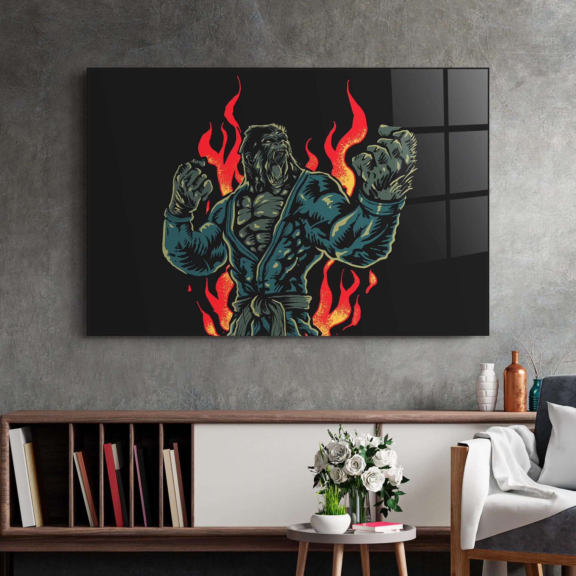 Üvegkép Gorilla Box Fighter mockup 2