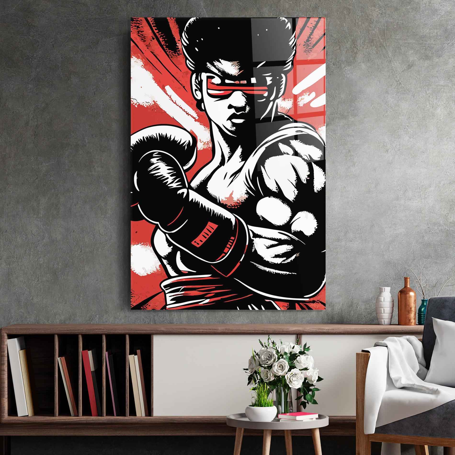 Üvegkép Video Game Box mockup 2