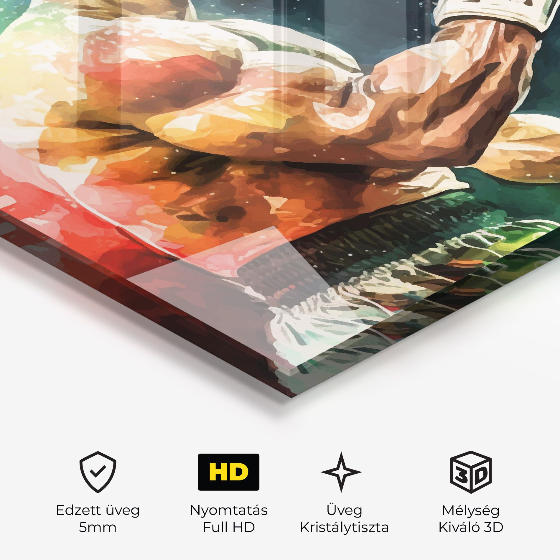 Boxing Blue Red mockup 3