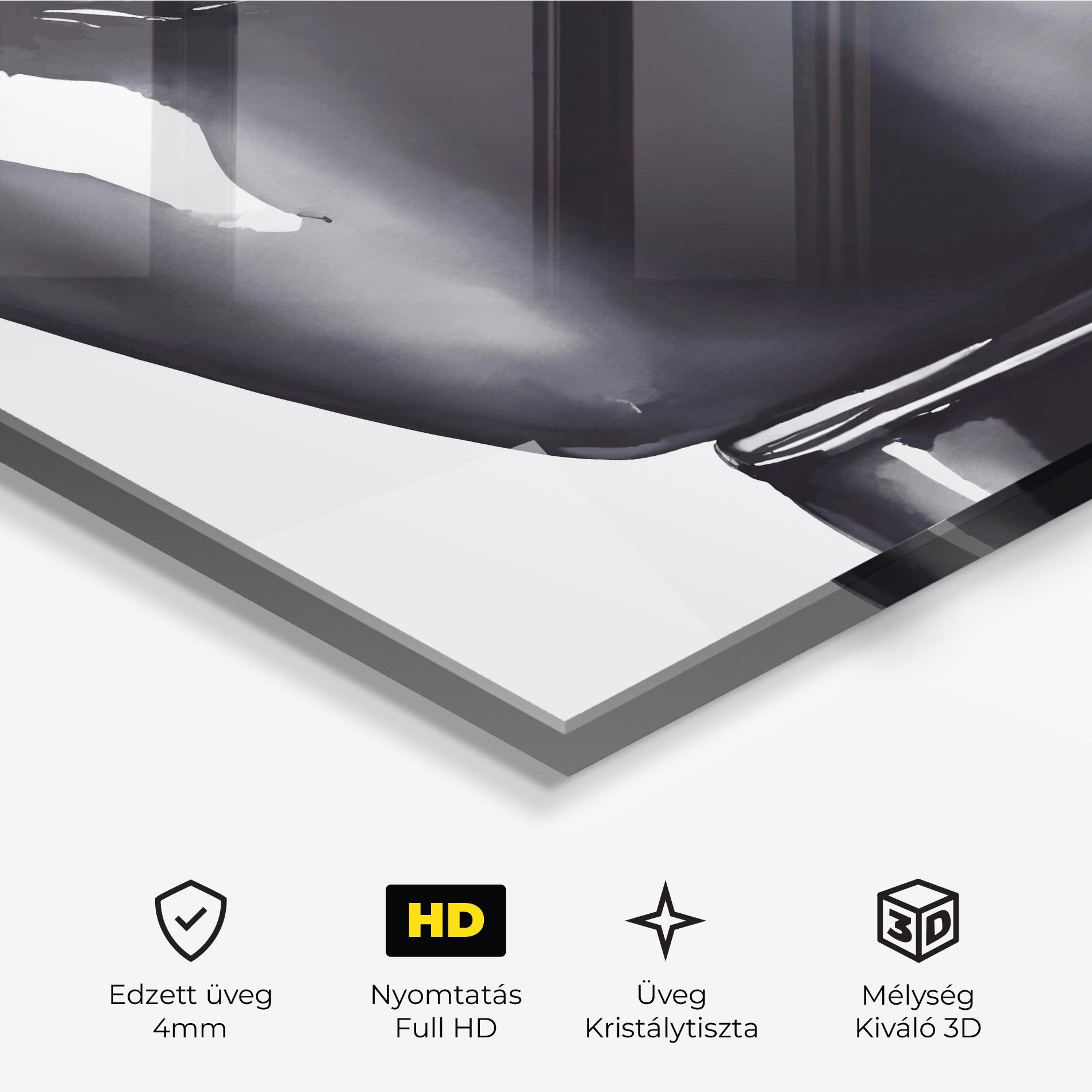 Üvegkép Black Box Glove mockup 3