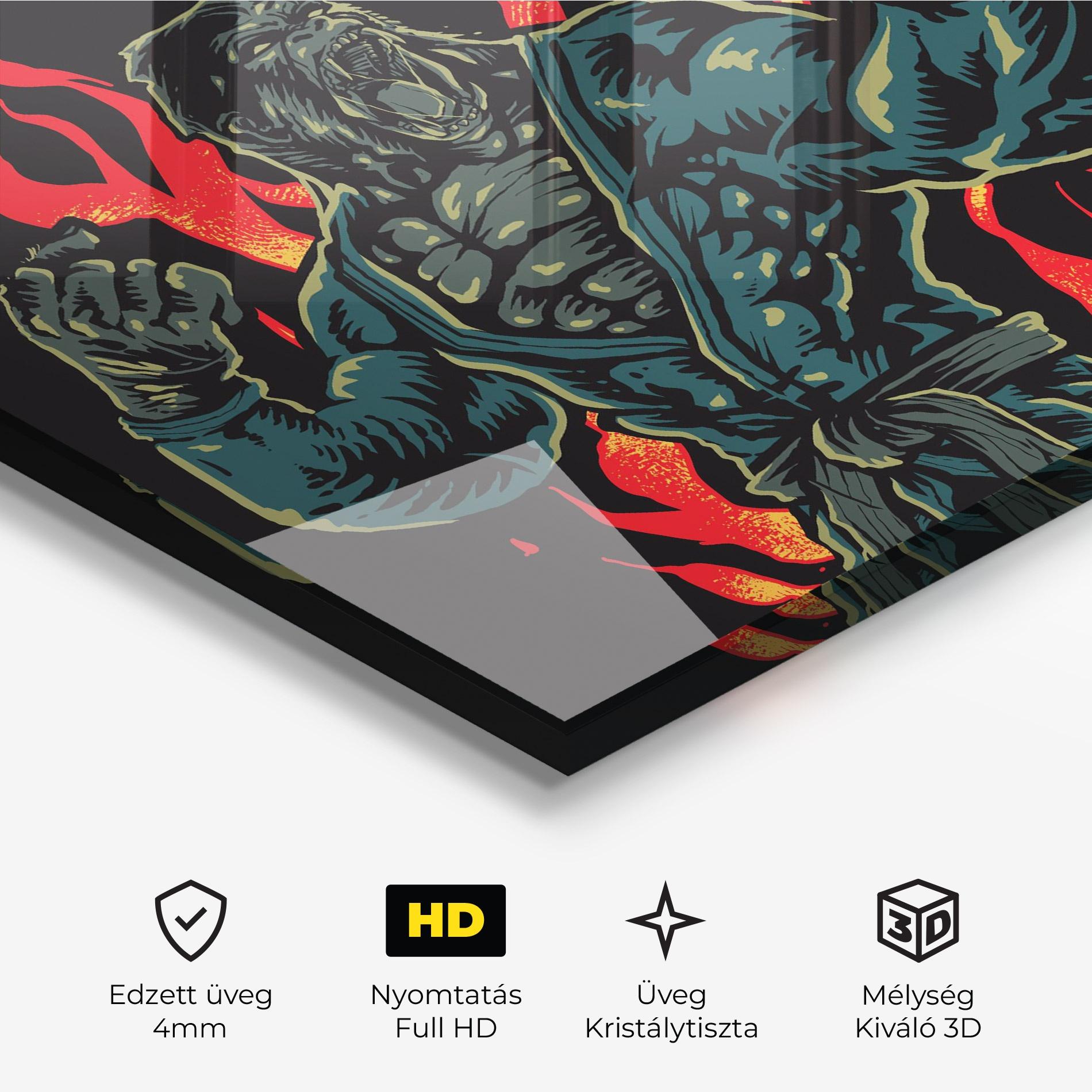 Üvegkép Gorilla Box Fighter mockup 3