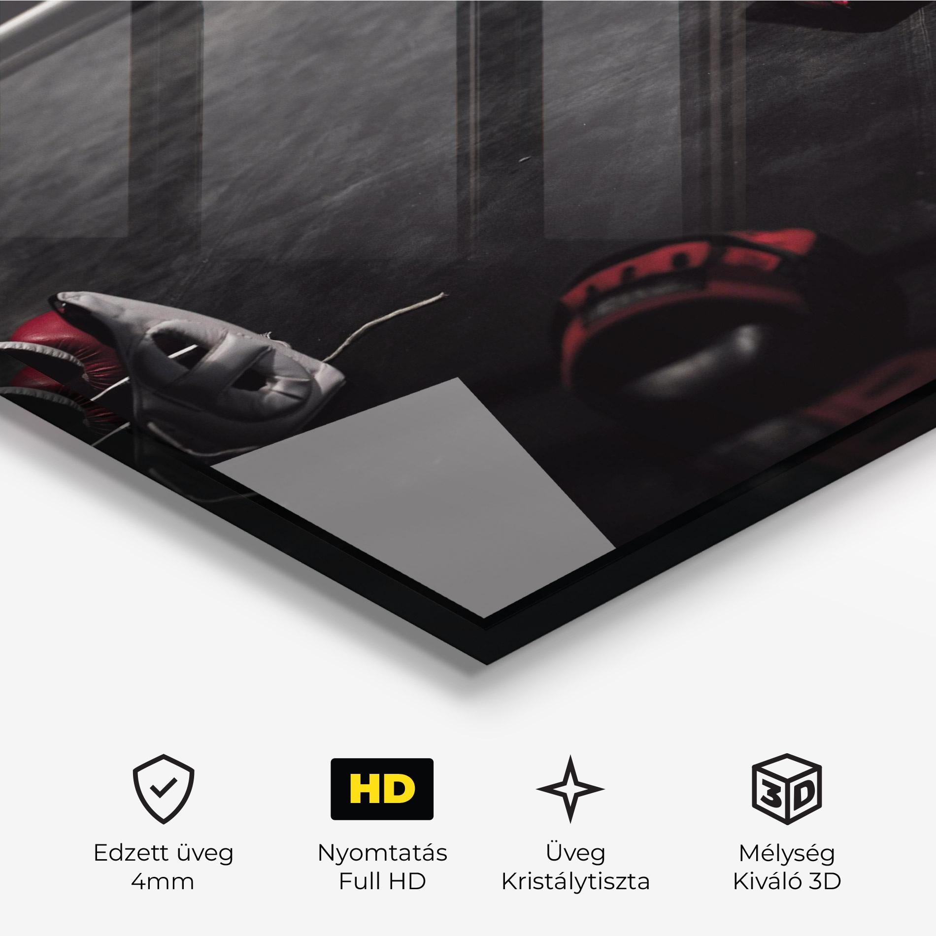 Üvegkép Ring Gloves mockup 3