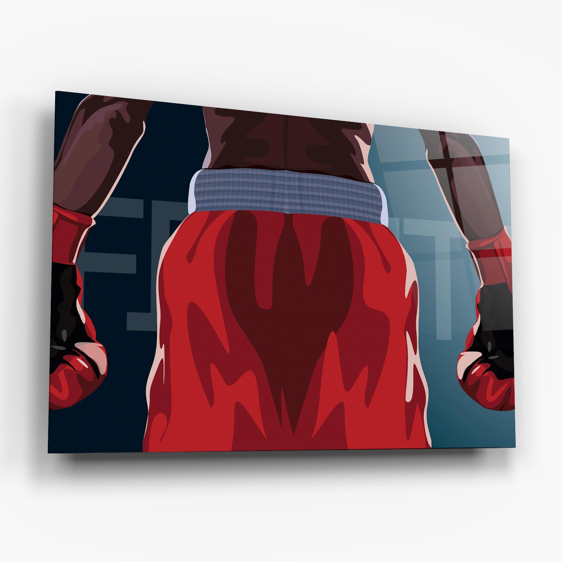 Üvegkép Fight Box mockup 6