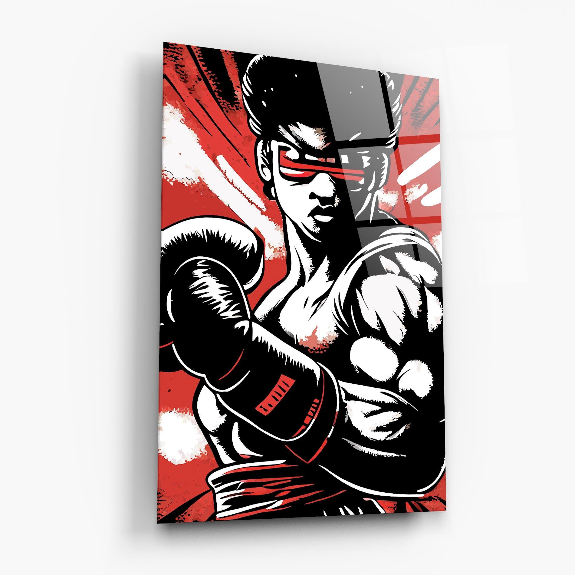 Üvegkép Video Game Box mockup 6