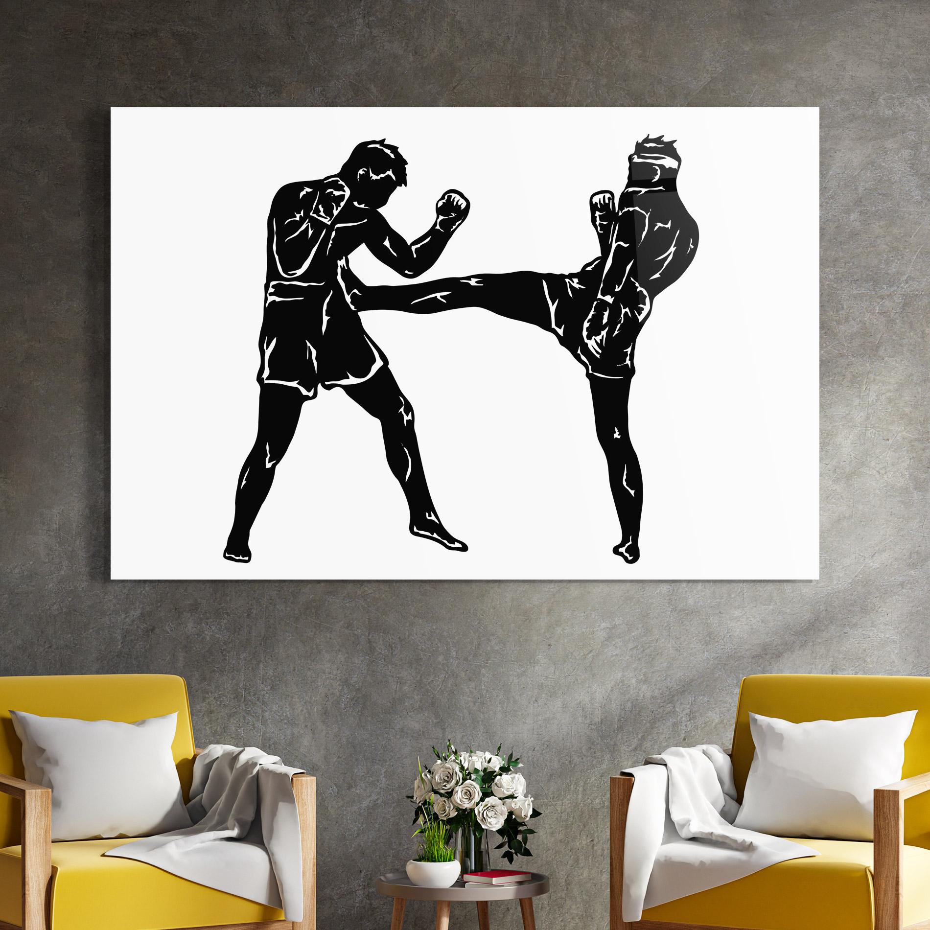 Üvegkép Box Fight Move mockup 4