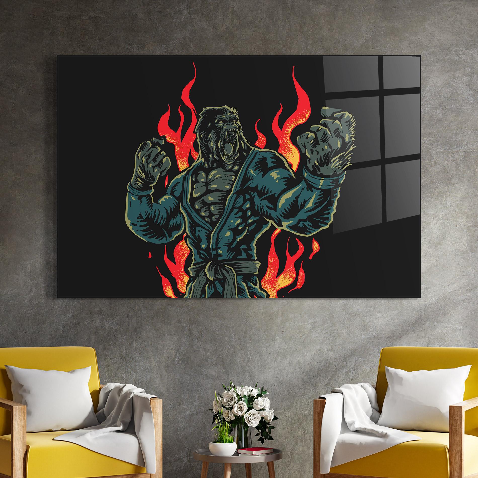 Üvegkép Gorilla Box Fighter mockup 4