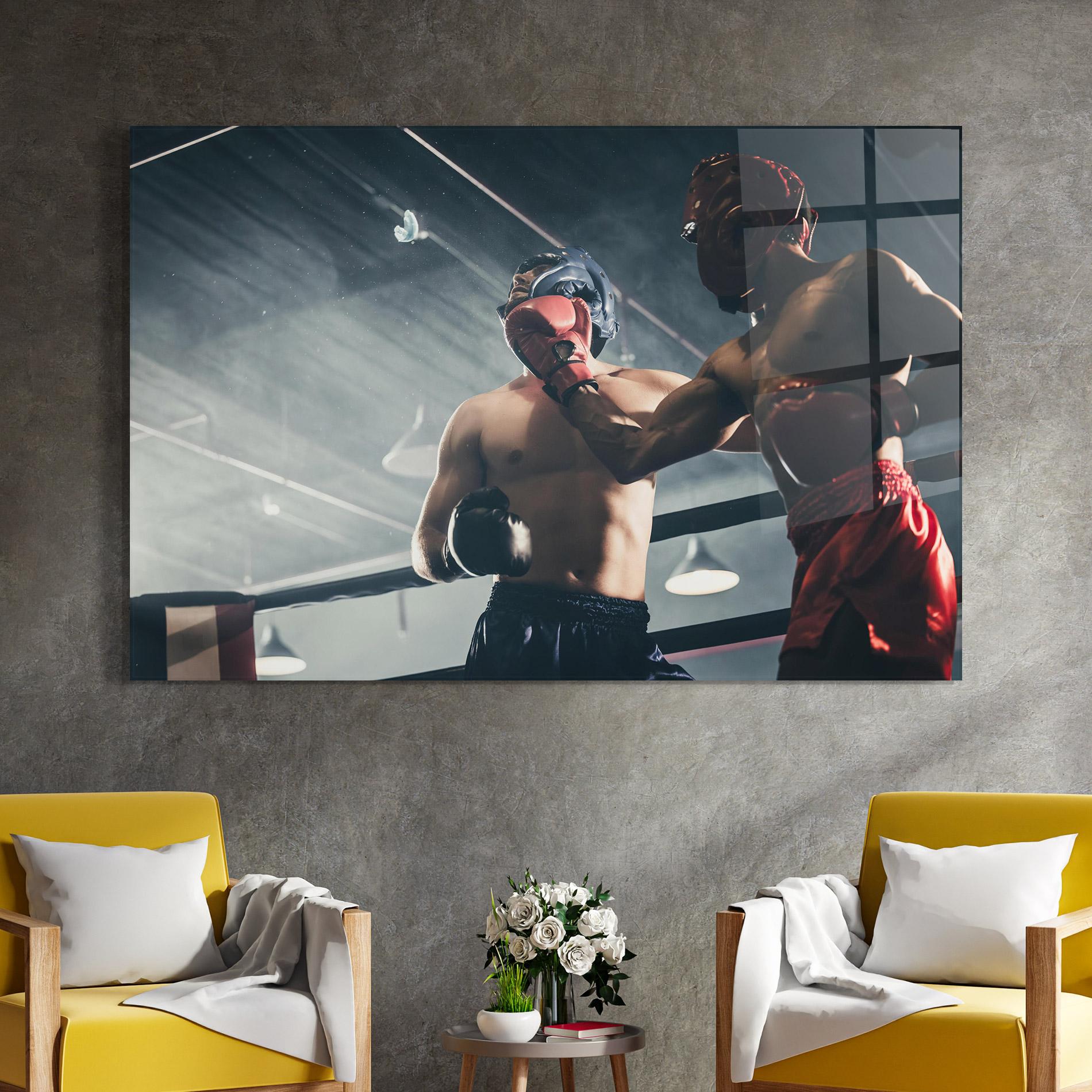 Üvegkép Knockout King mockup 4