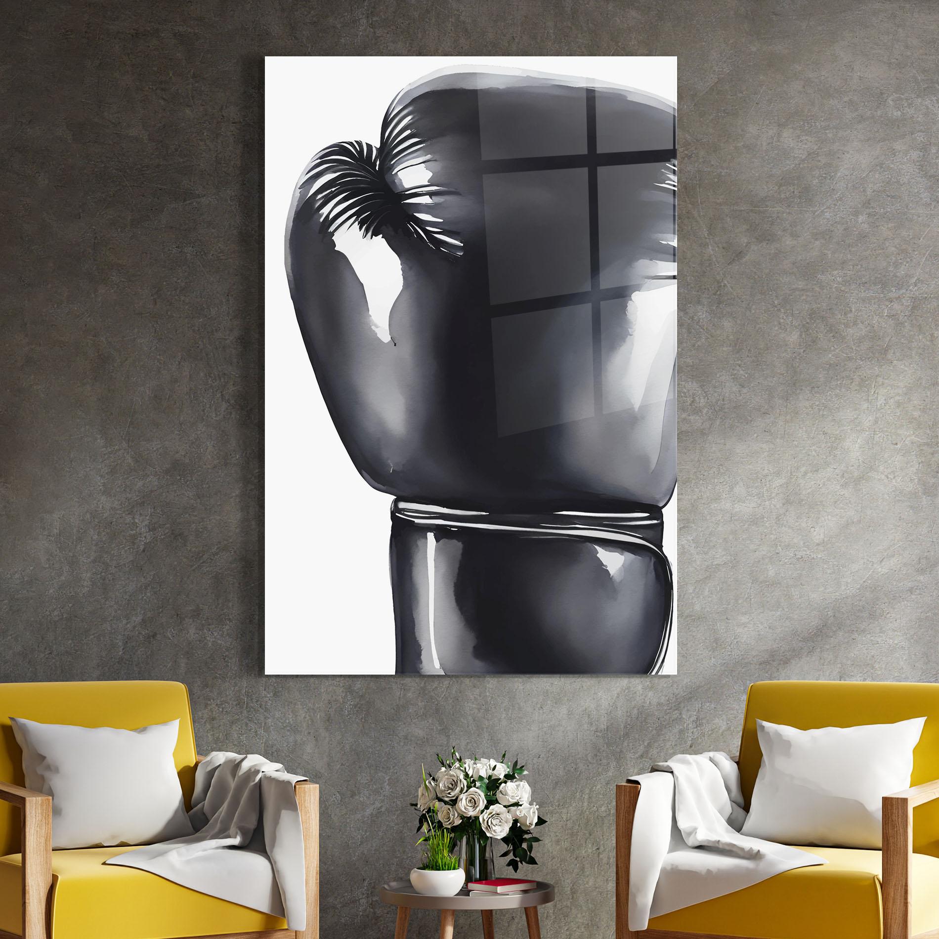 Üvegkép Black Box Glove mockup 4