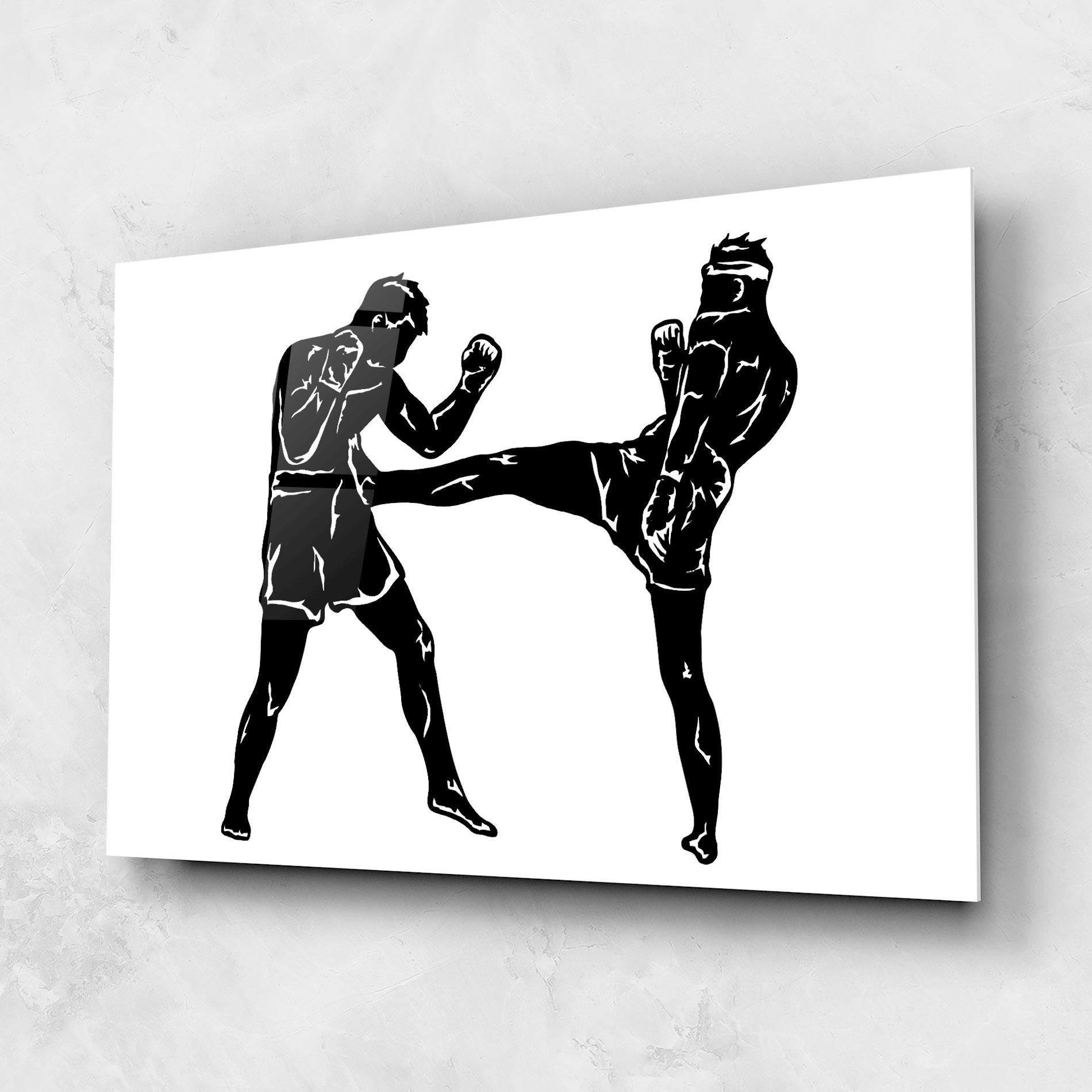 Üvegkép Box Fight Move mockup 1