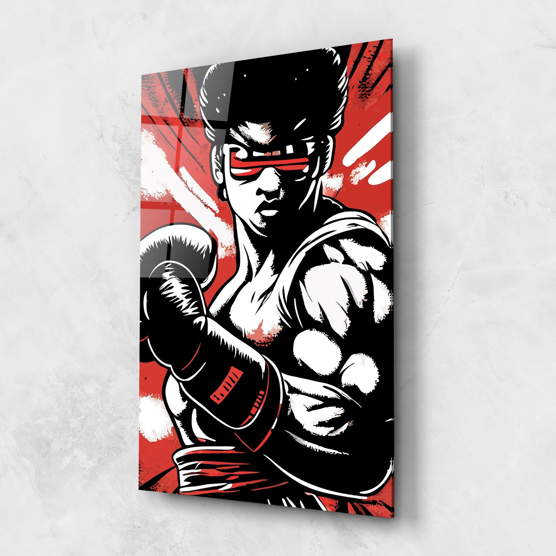 Üvegkép Video Game Box mockup 1