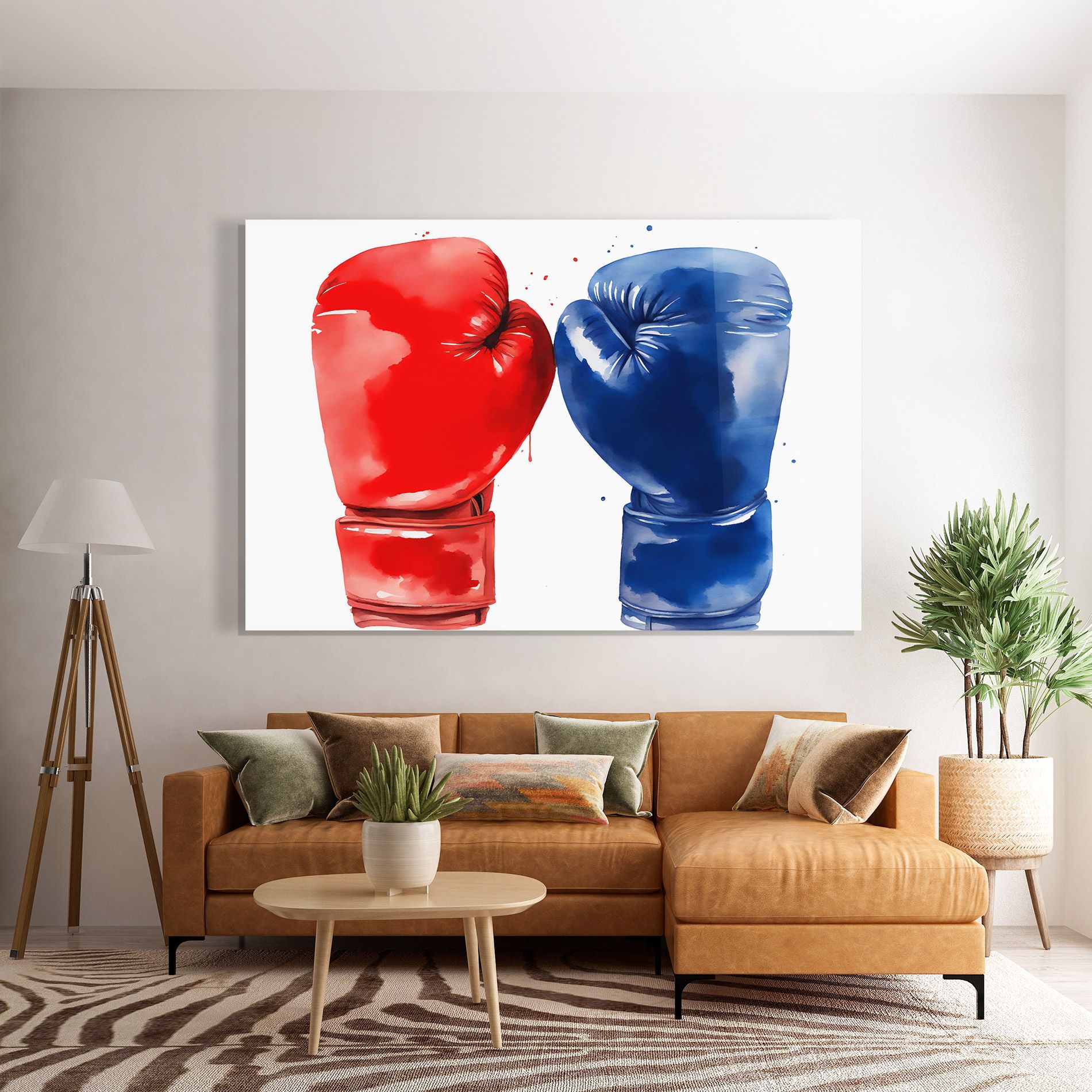 Red Blue Box mockup 7