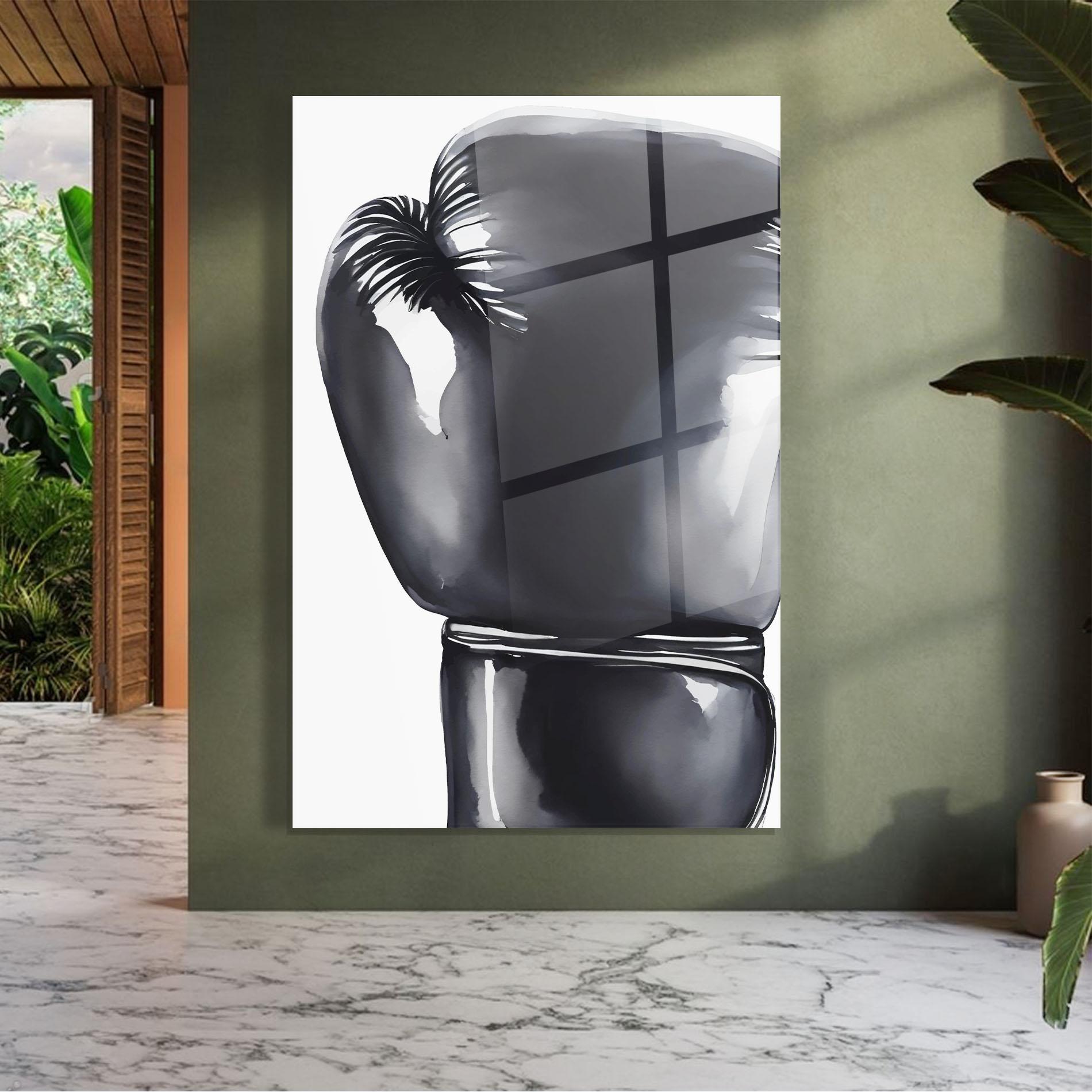 Üvegkép Black Box Glove mockup 7