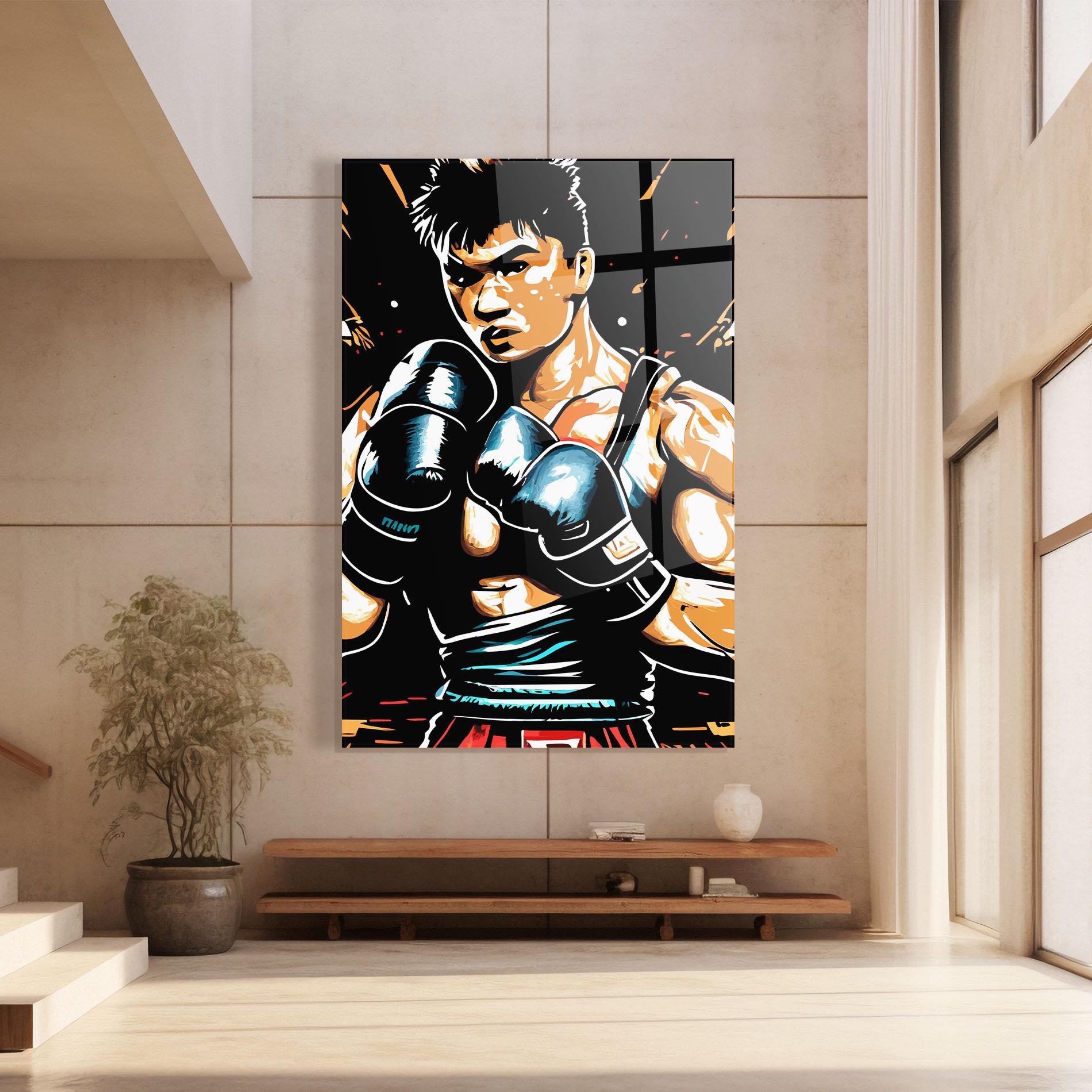 Üvegkép Video Box Game mockup 8