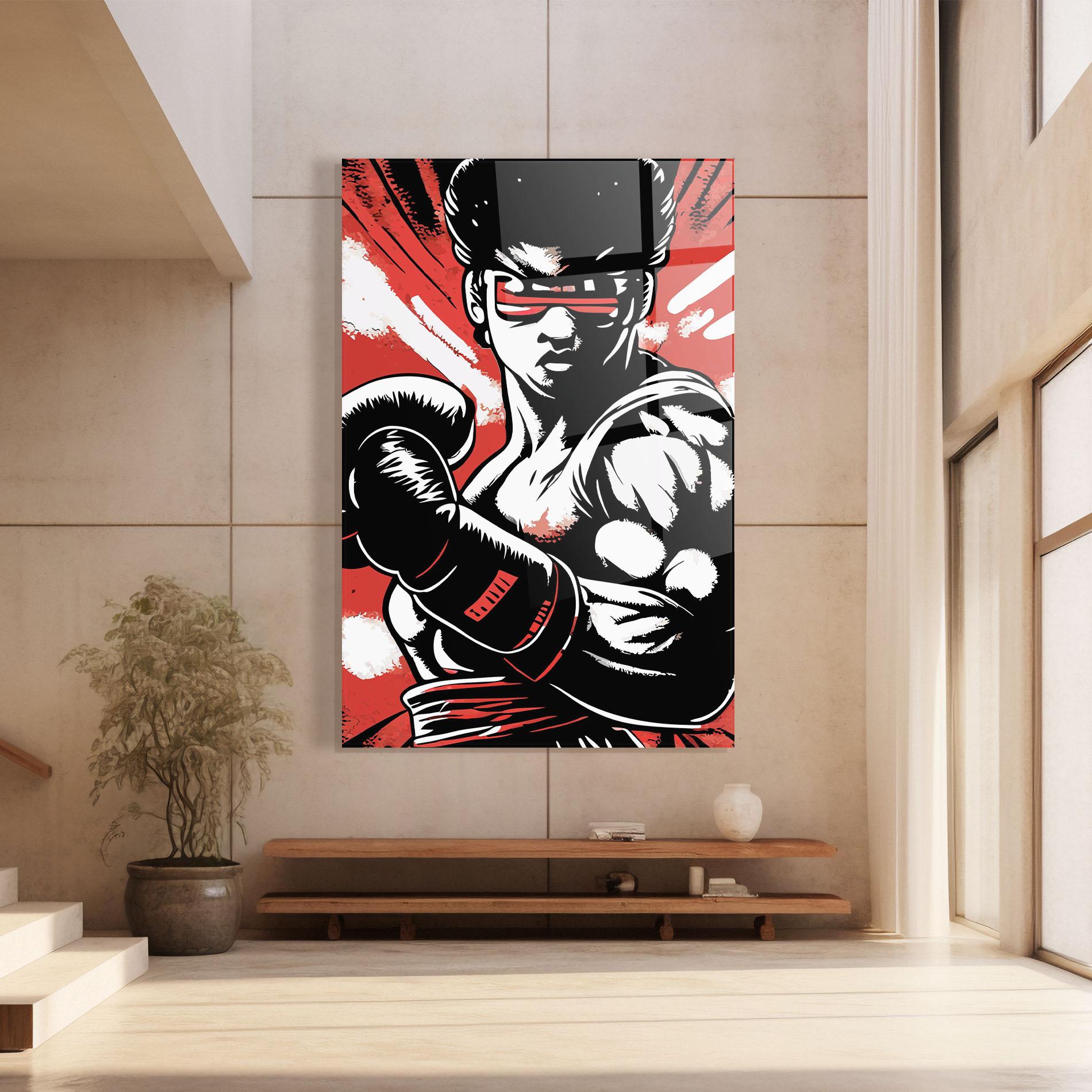 Üvegkép Video Game Box mockup 8