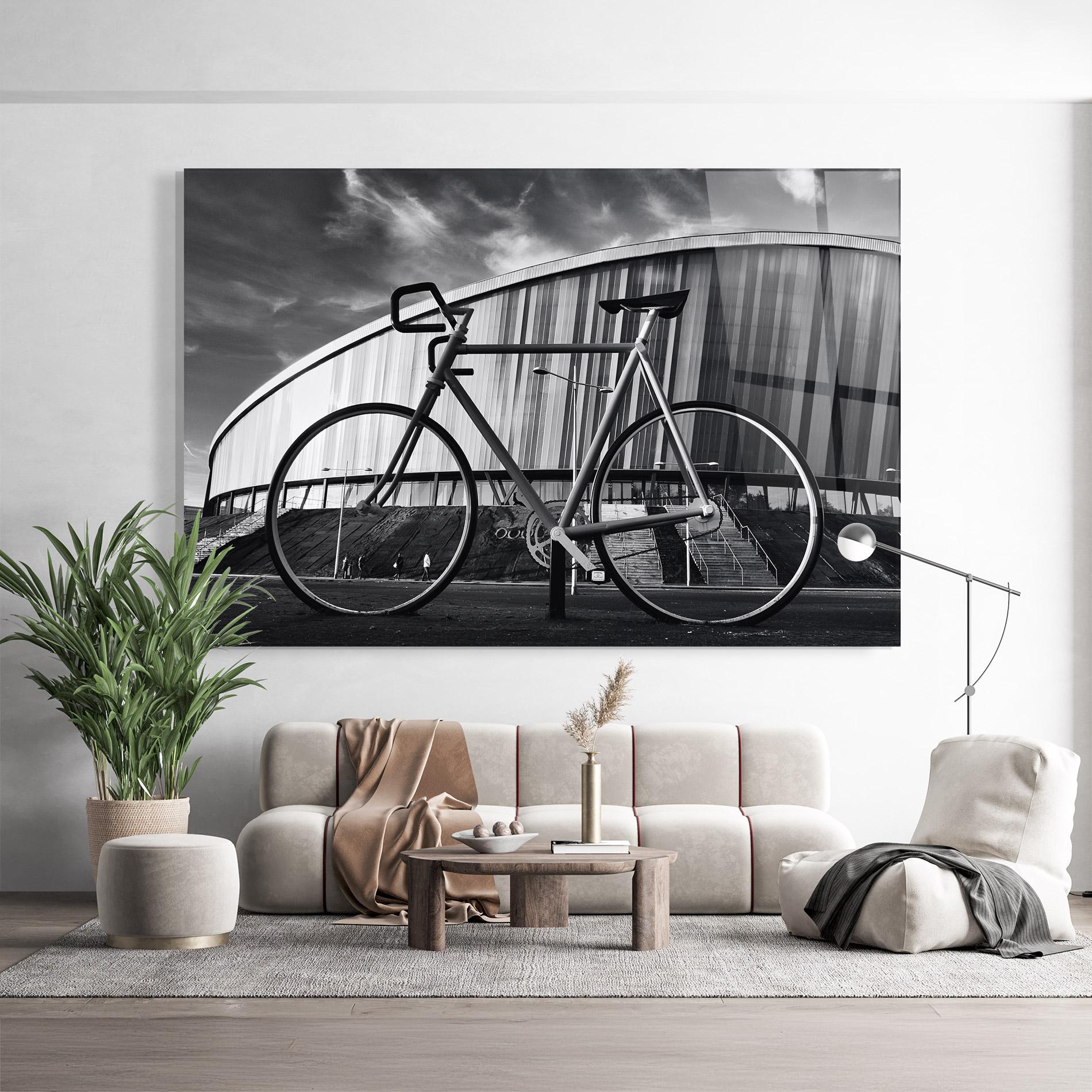Üvegkép Big Grey Bike mockup 9
