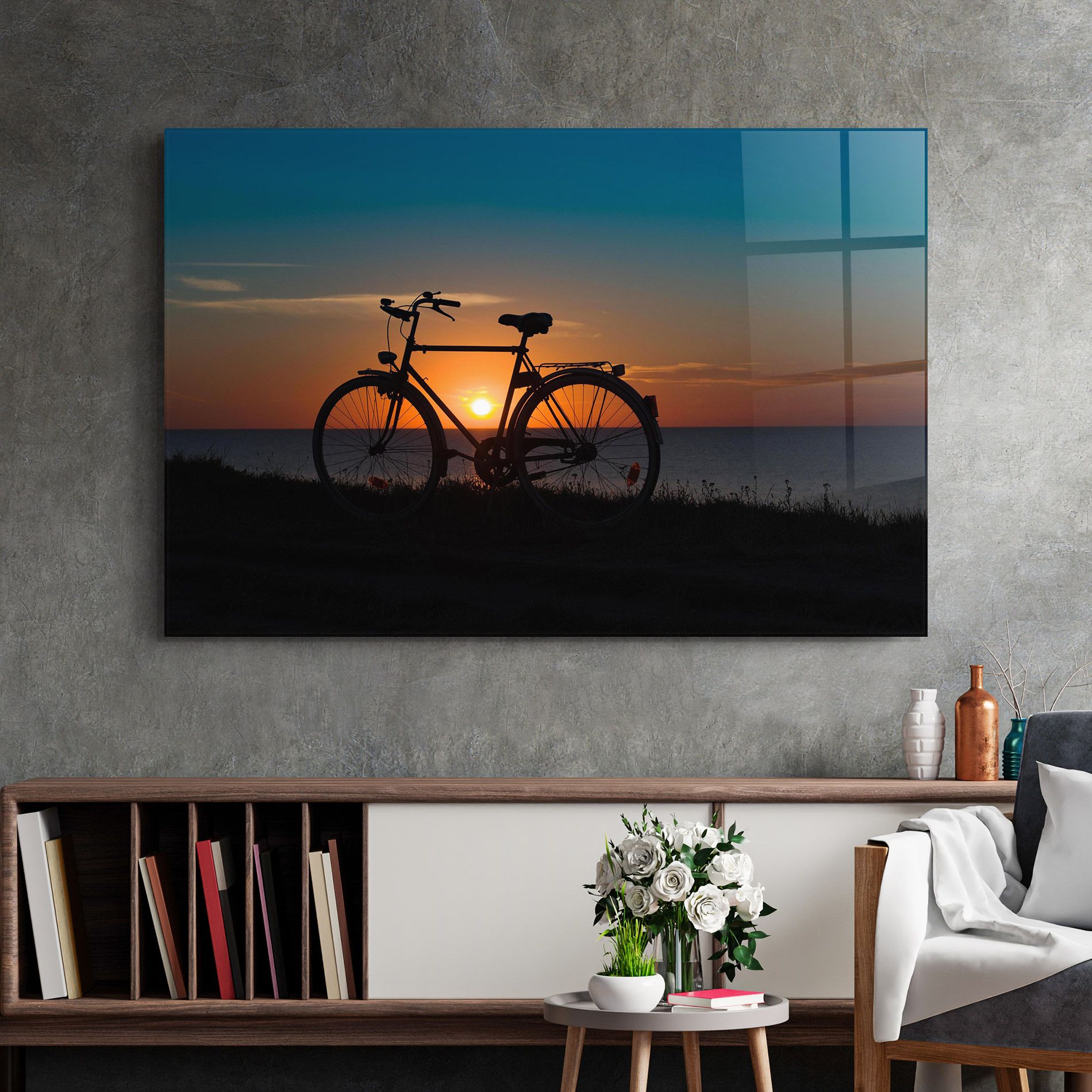 Bike Silhouette mockup 2