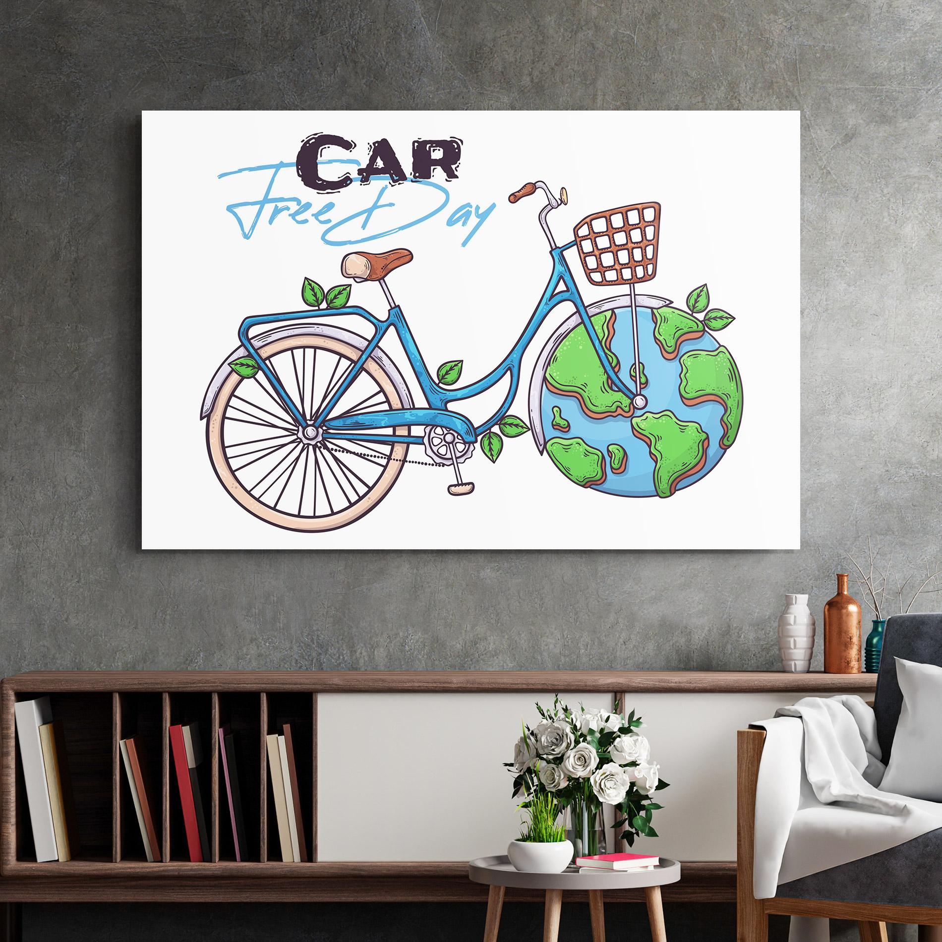 Üvegkép Free Day Bike mockup 2