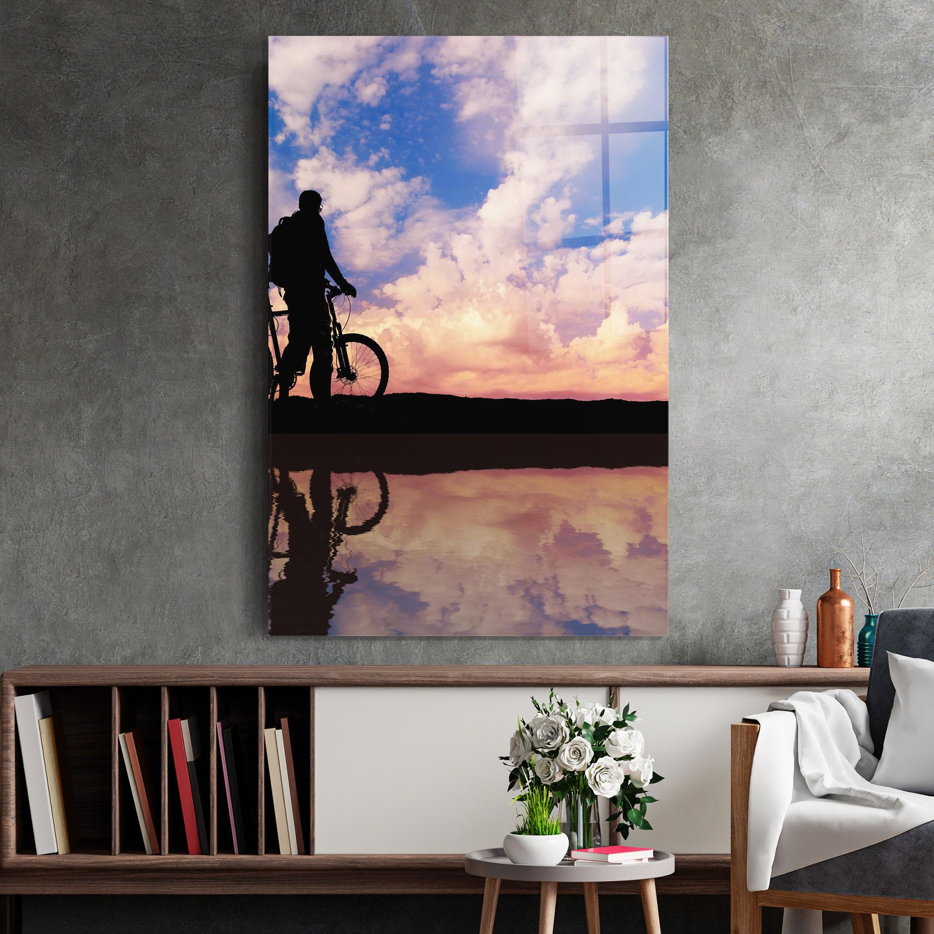 Bike Sunset mockup 2
