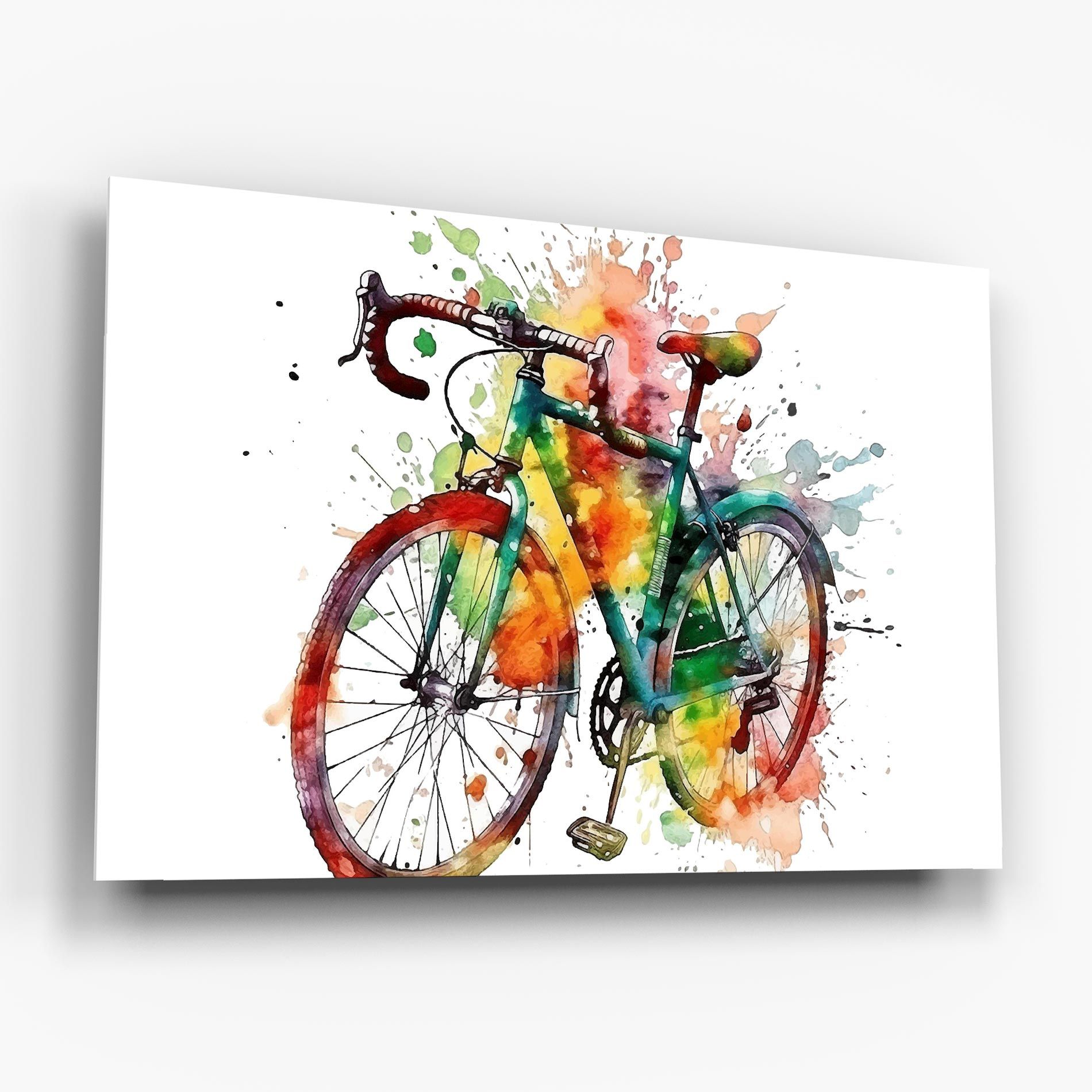 Bicycle Color Splash mockup 6