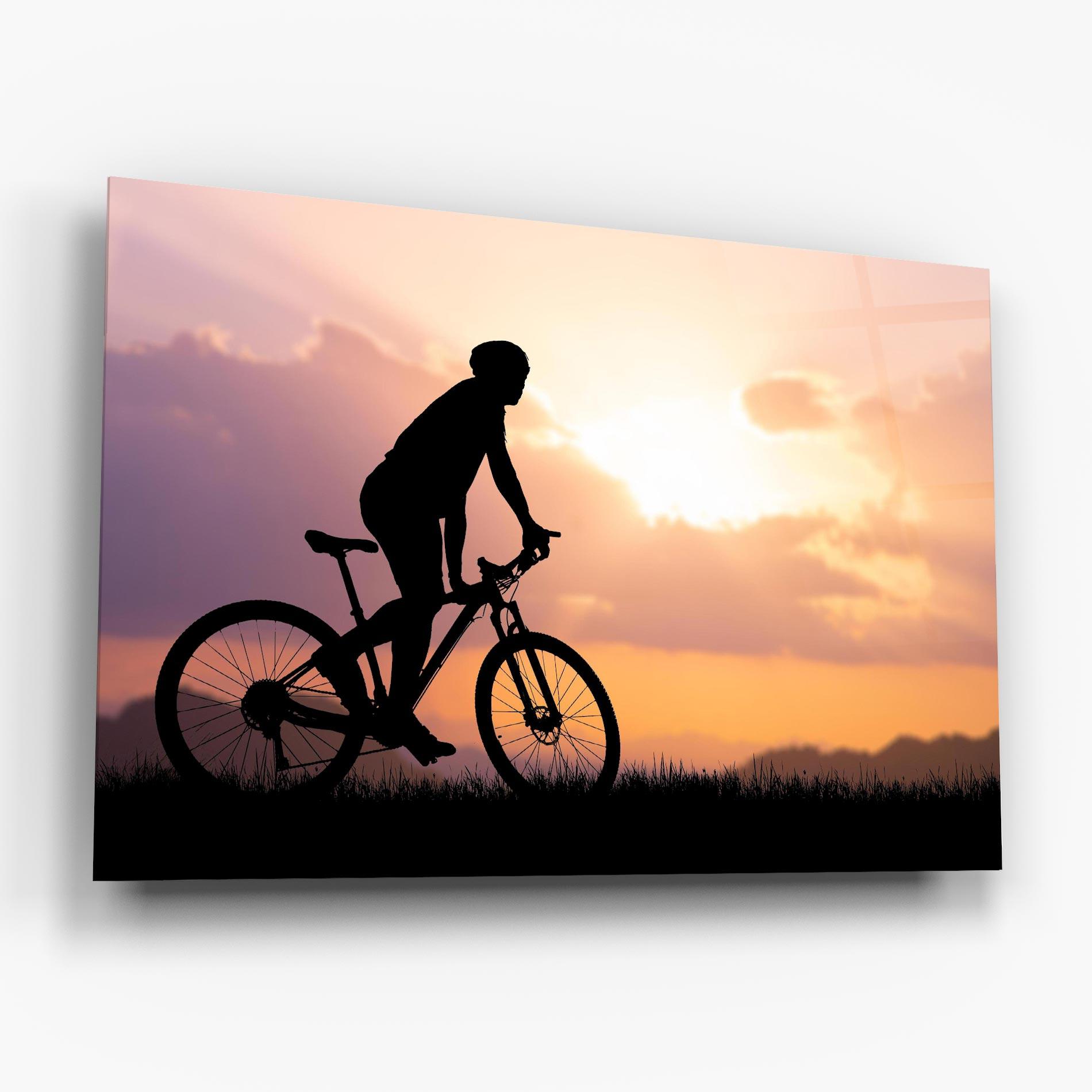 Üvegkép Bike Travel Concept mockup 6