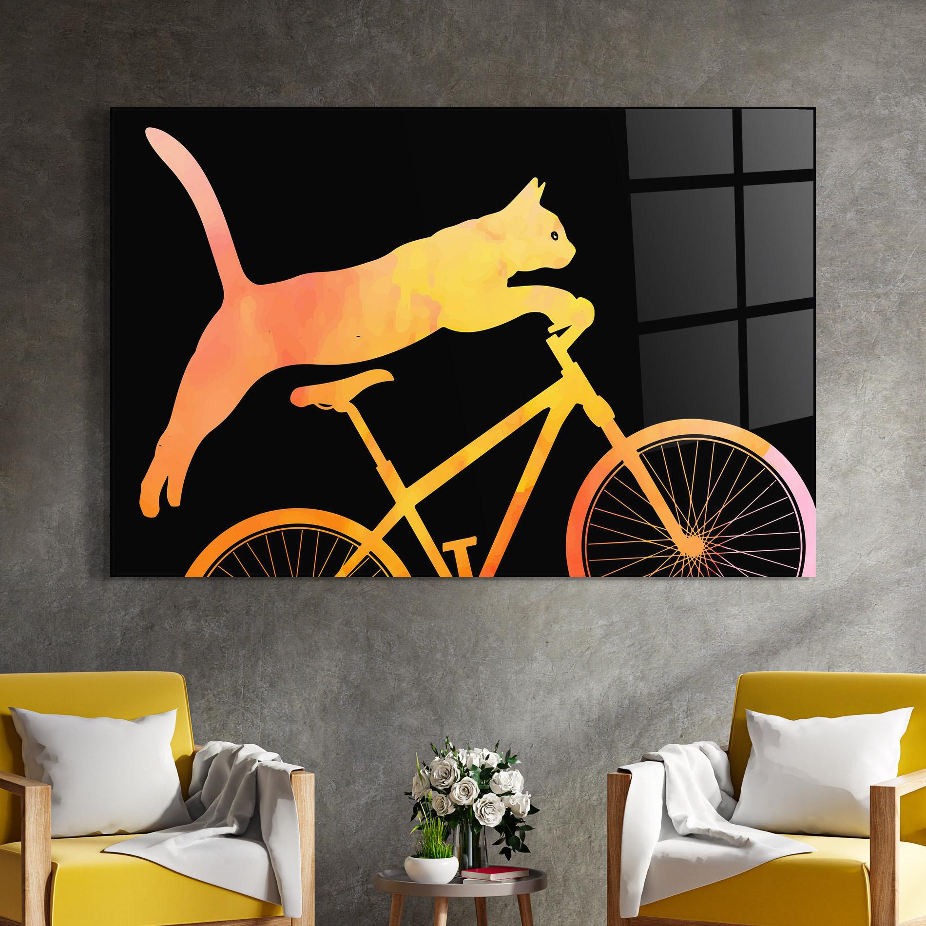 Üvegkép Cat Bike mockup 4