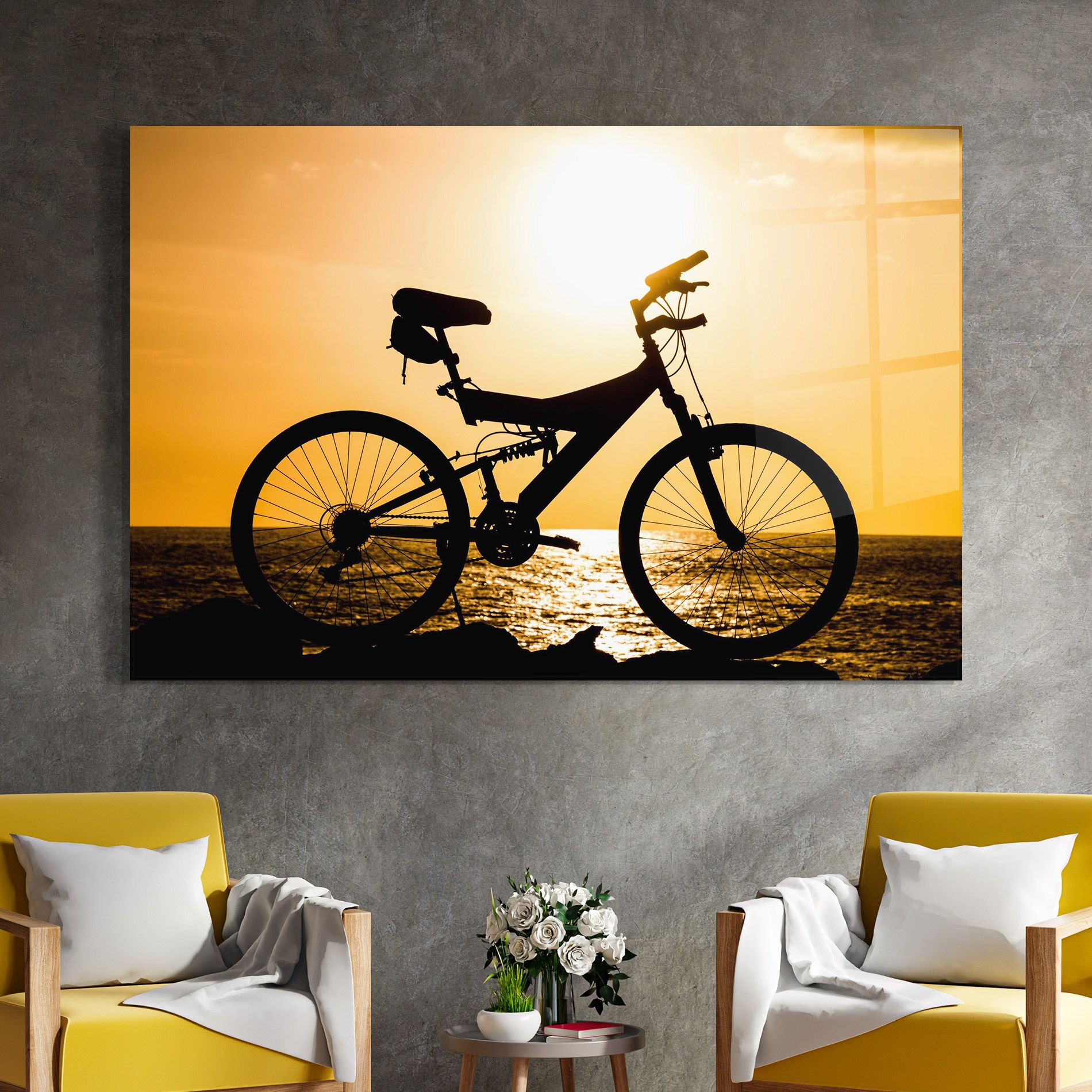 Cream Sky Bike mockup 4