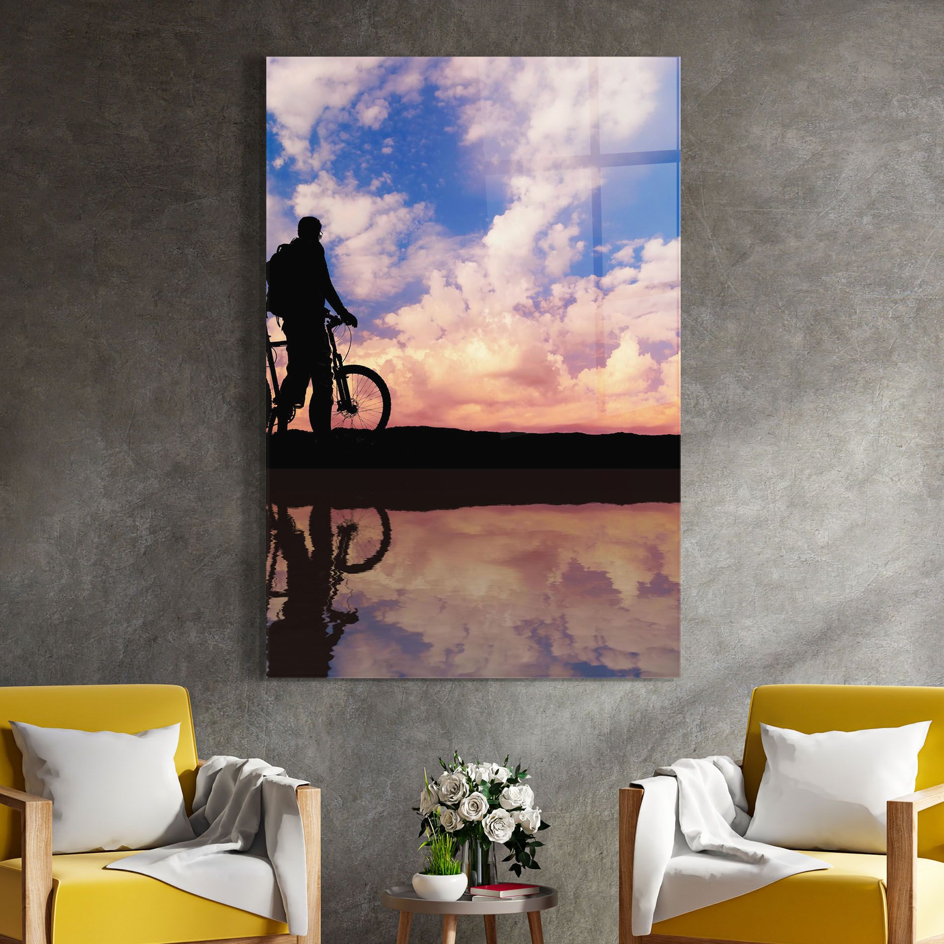 Bike Sunset mockup 4