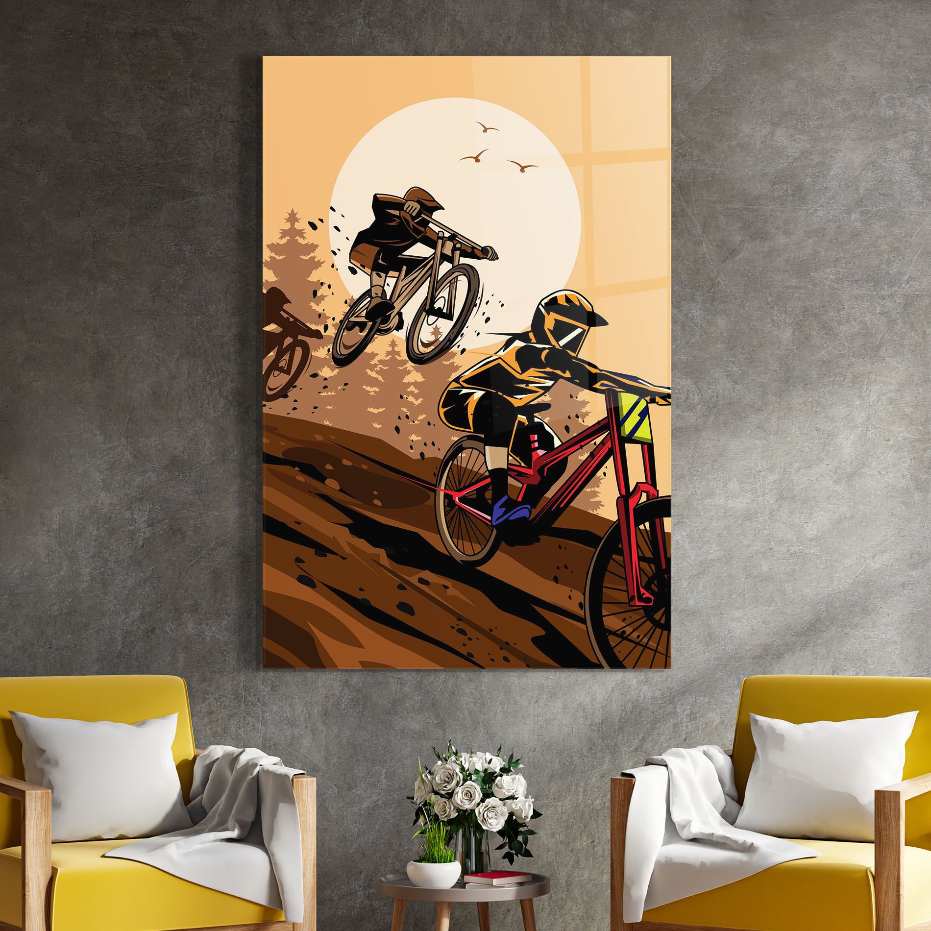 Downhill Bike mockup 4