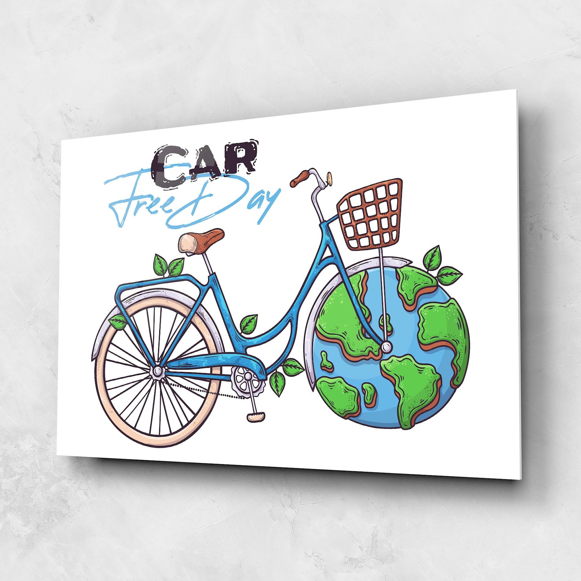 Üvegkép Free Day Bike mockup 1