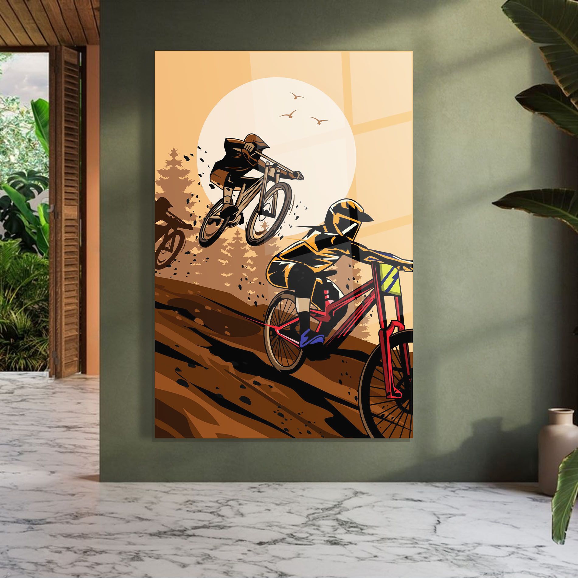 Downhill Bike mockup 7