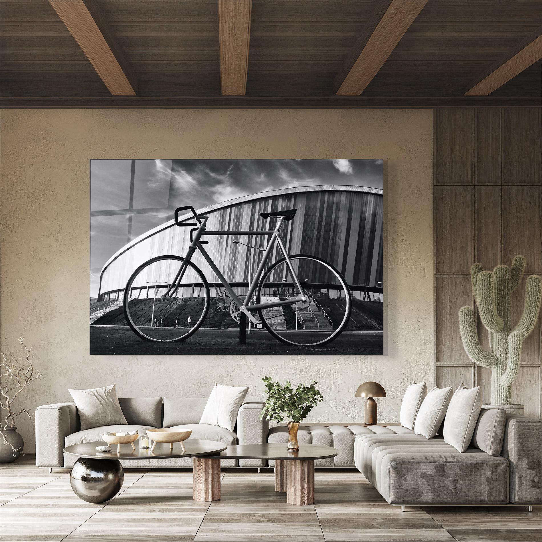 Üvegkép Big Grey Bike mockup 8