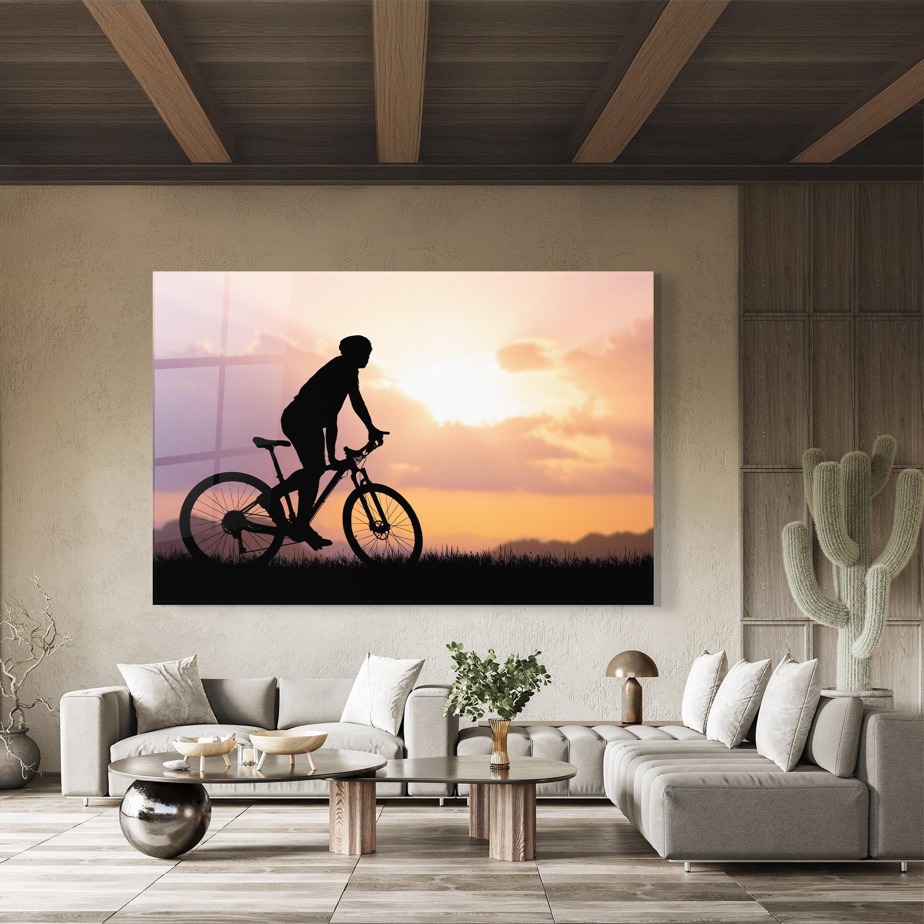 Üvegkép Bike Travel Concept mockup 8