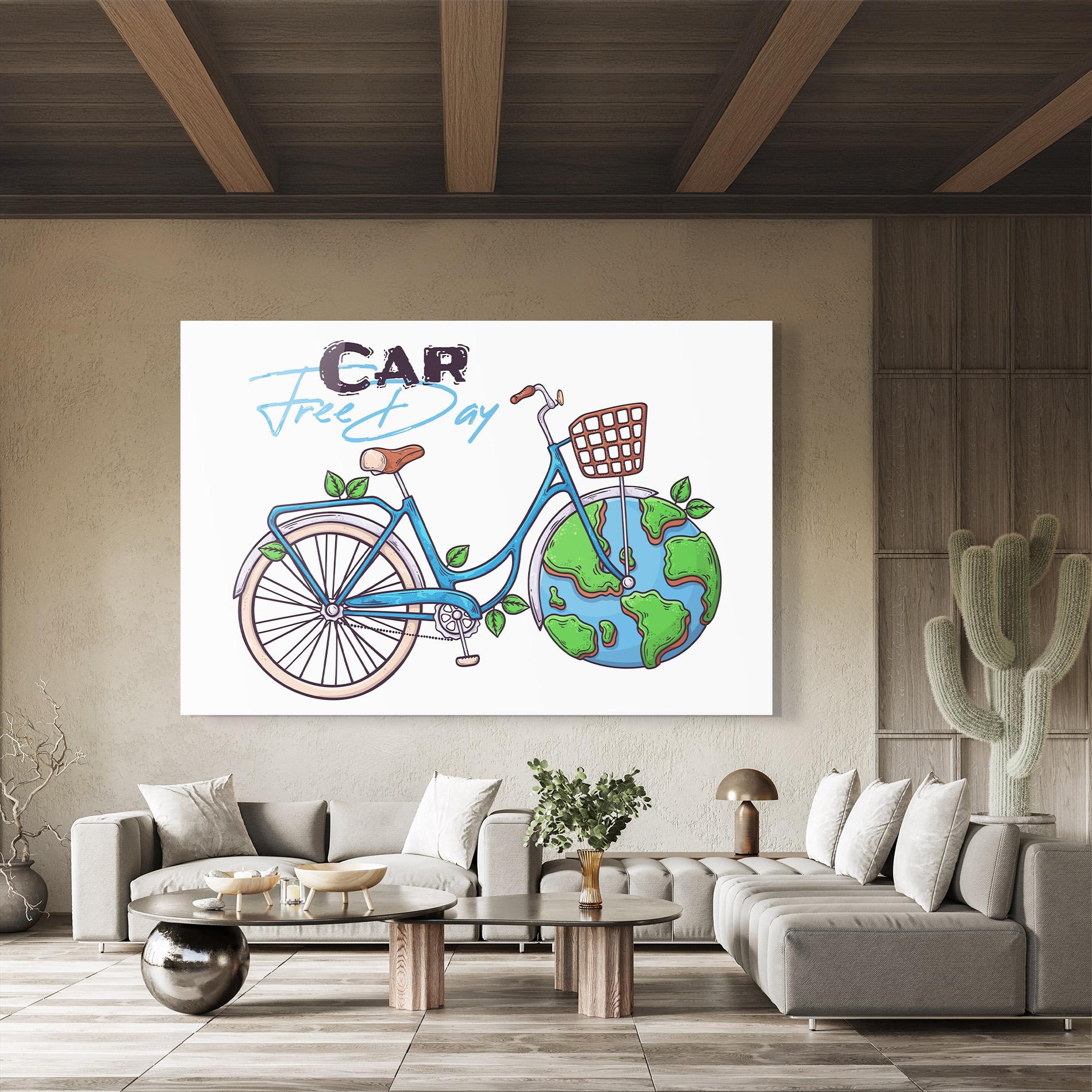Üvegkép Free Day Bike mockup 8