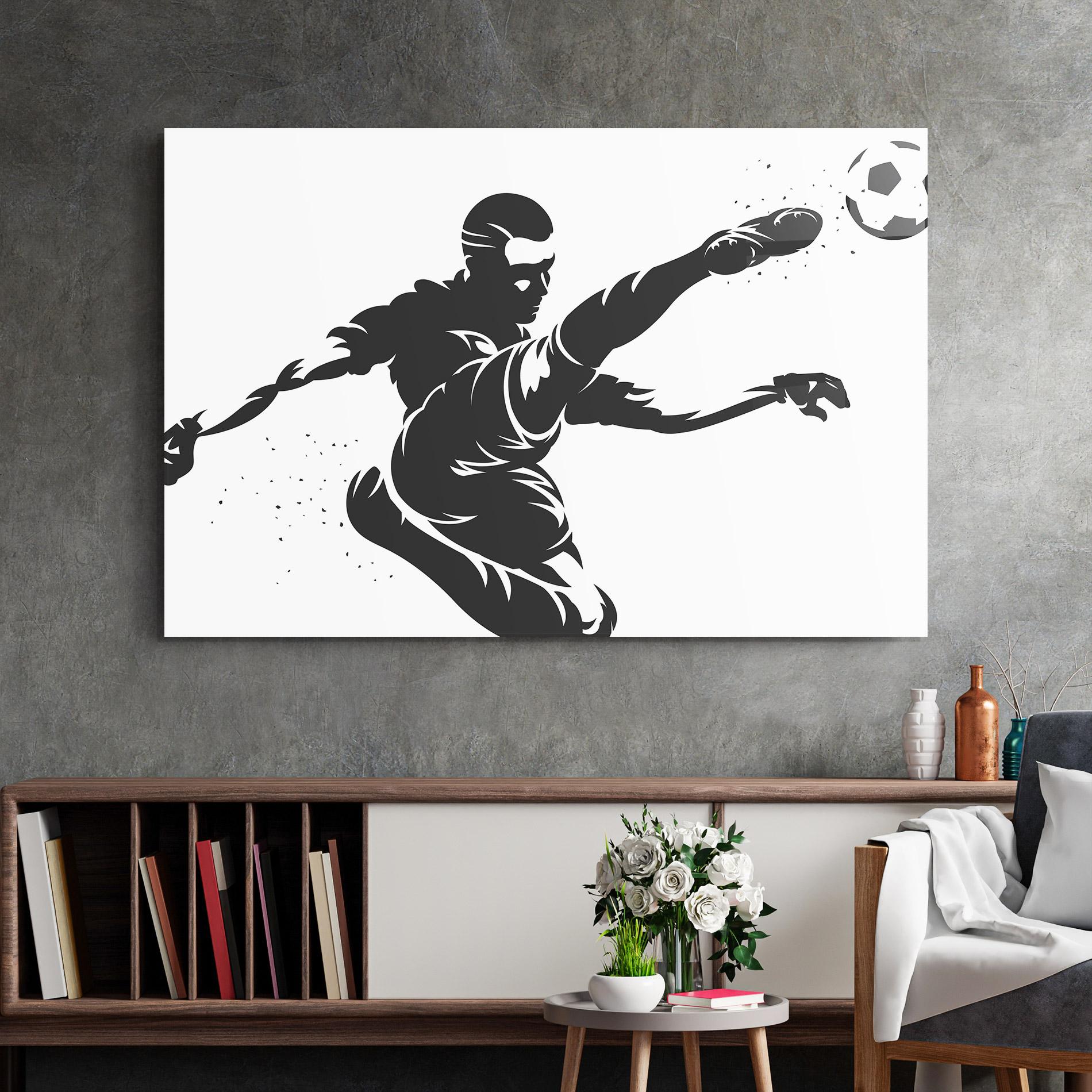 Üvegkép Air Football mockup 2