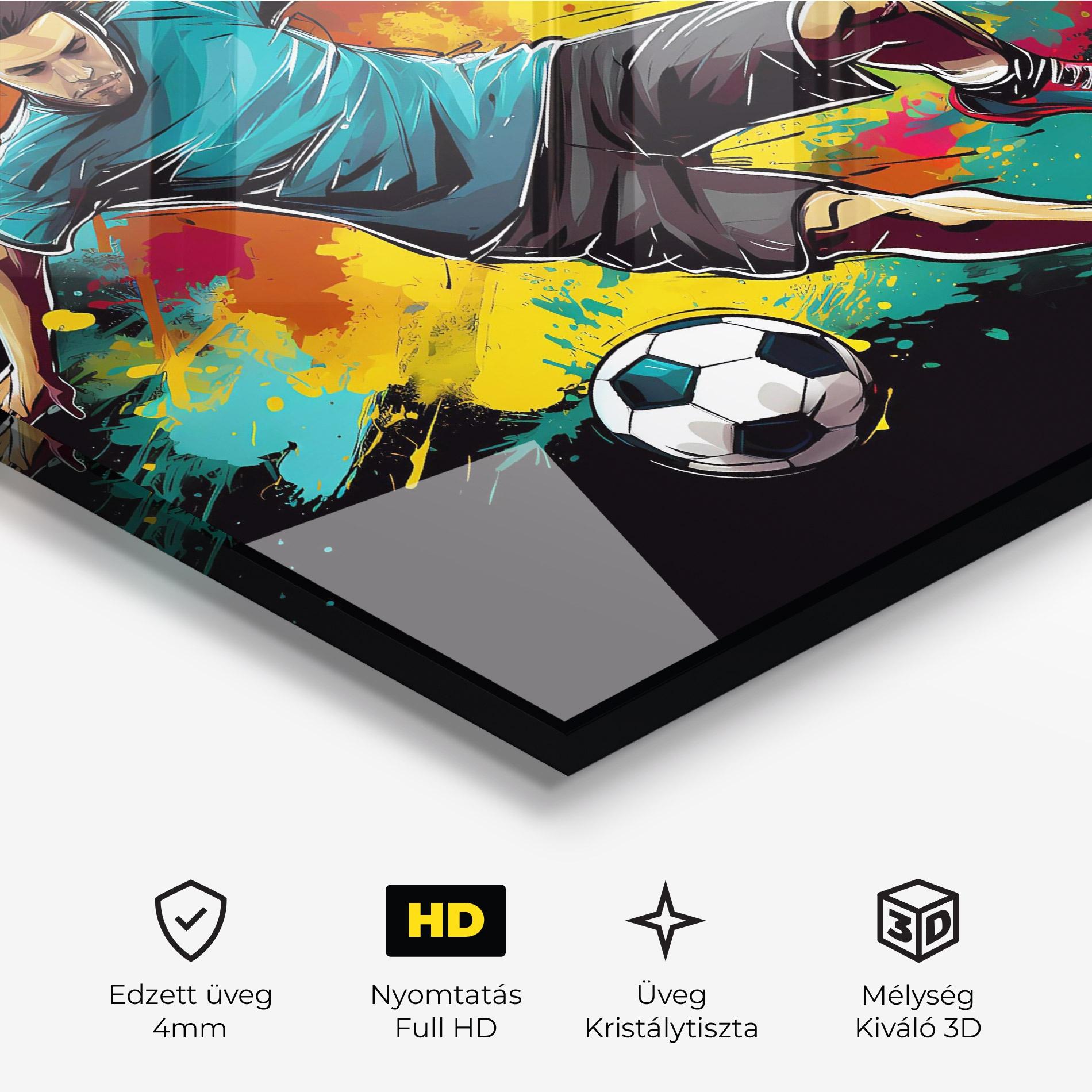 Üvegkép Foot Force mockup 3