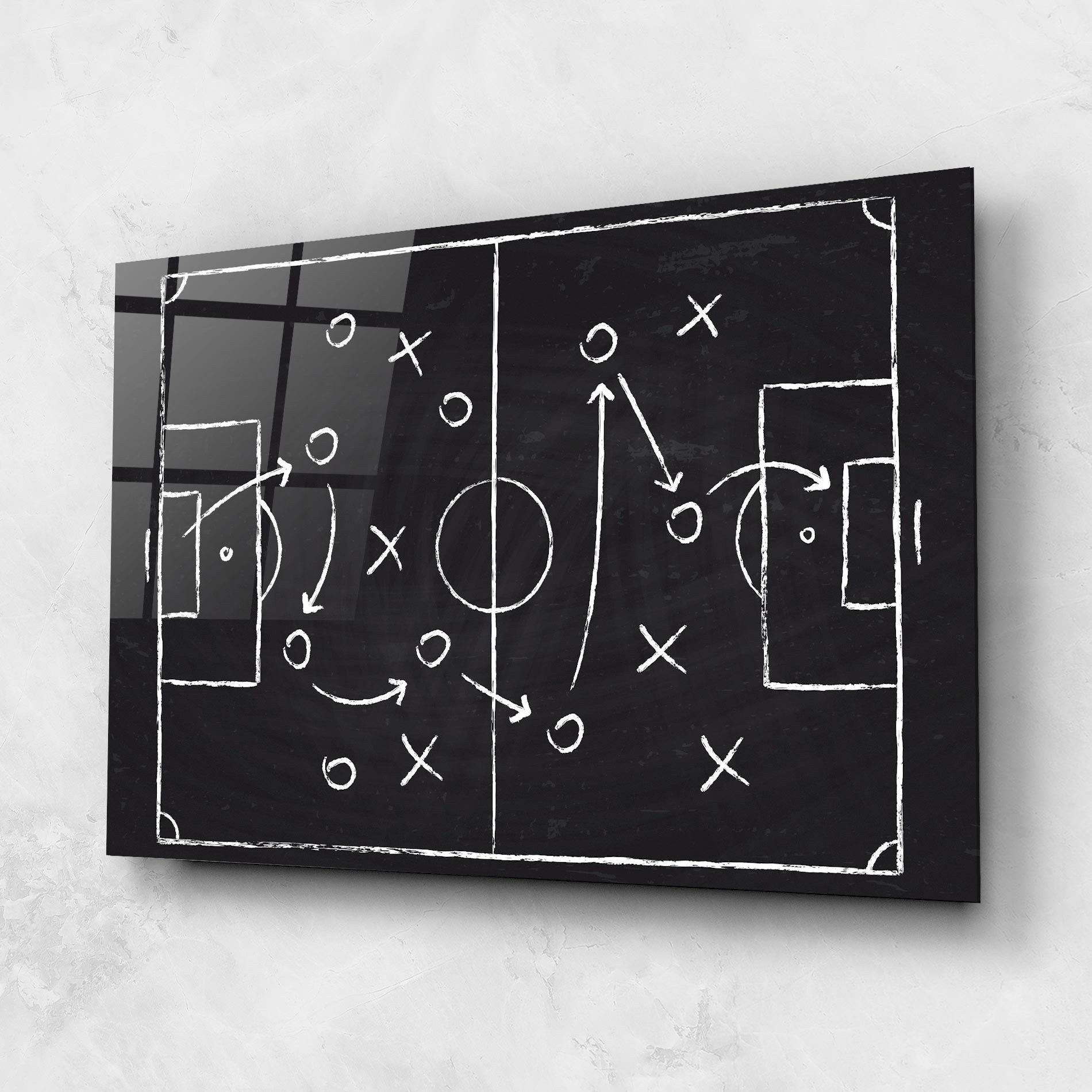 Grey Board Football mockup 1