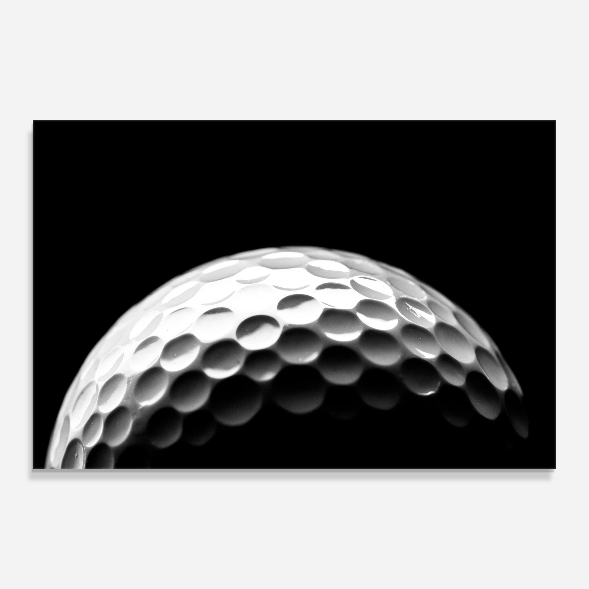 Üvegkép Golf Ball Close Up mockup 0