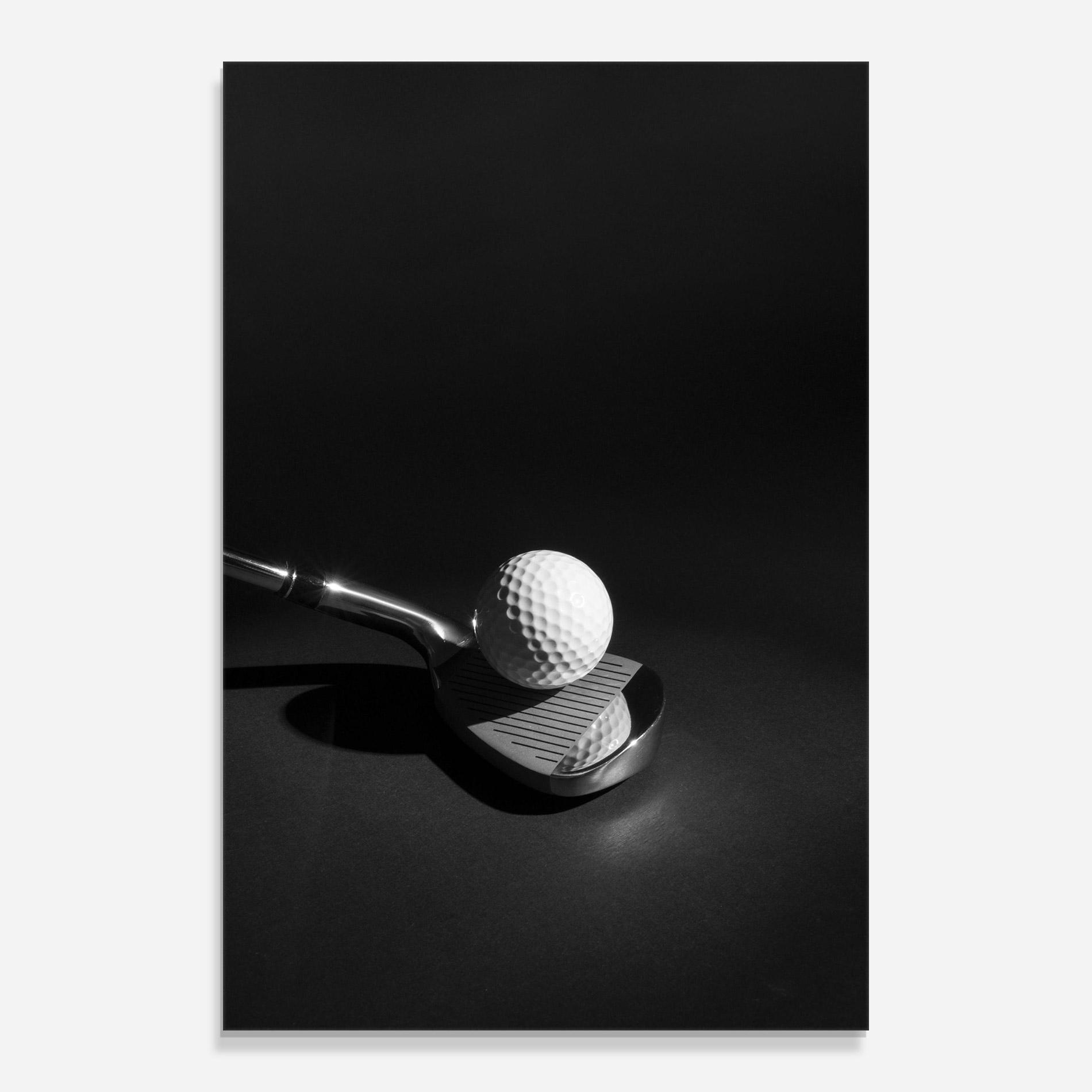 Üvegkép Golf Equipment mockup 0