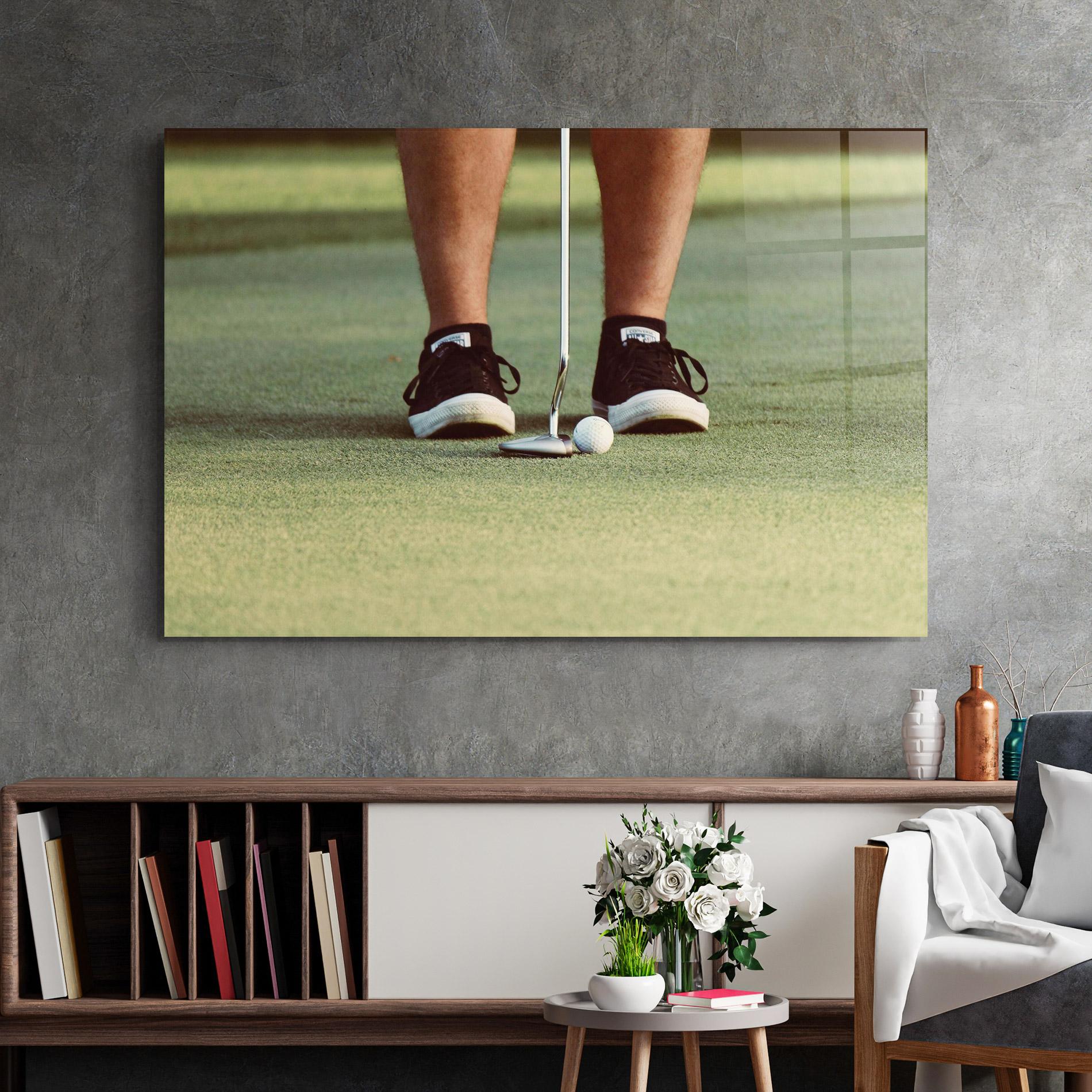 Üvegkép Converse Golf Ball mockup 2