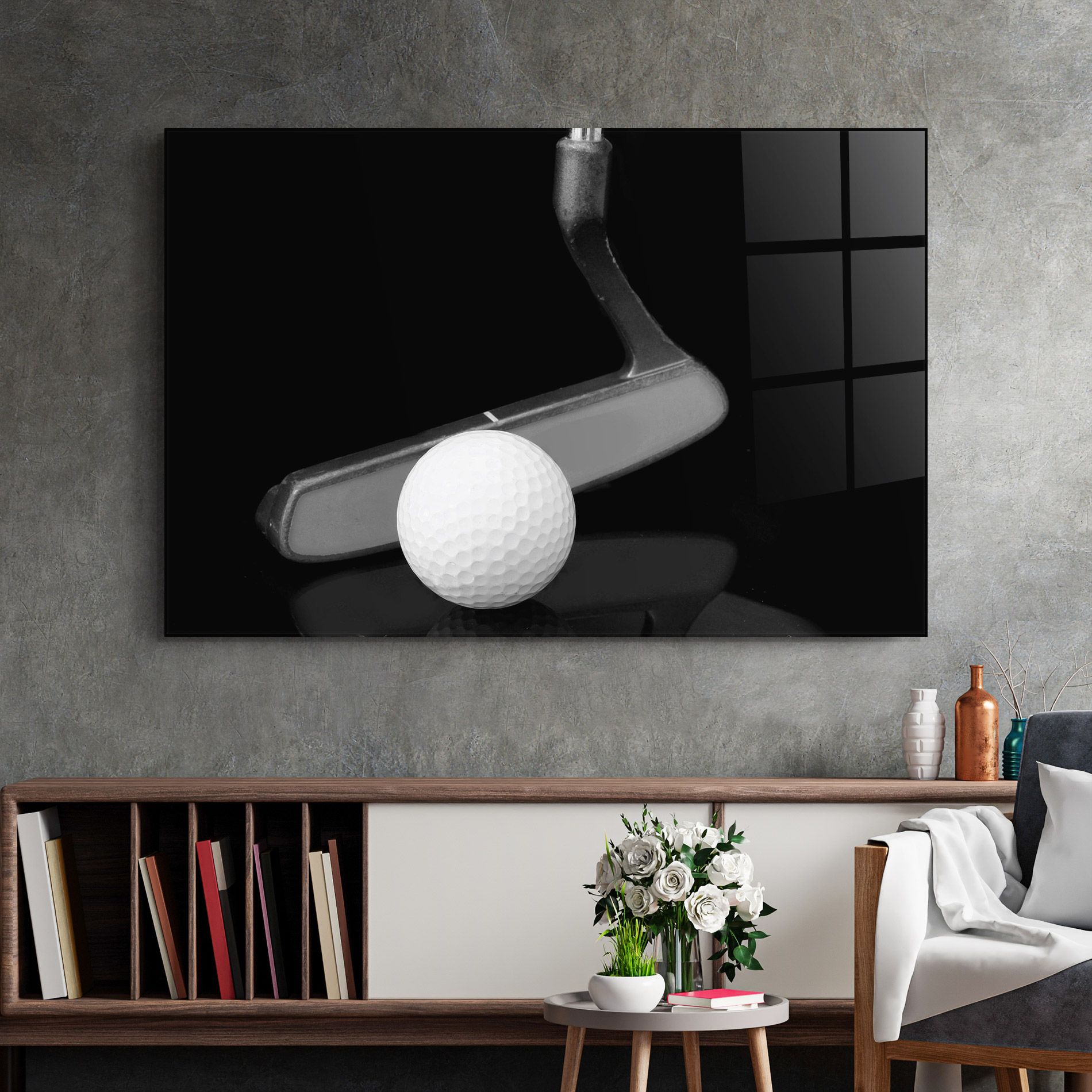 Golf Putter Head mockup 2