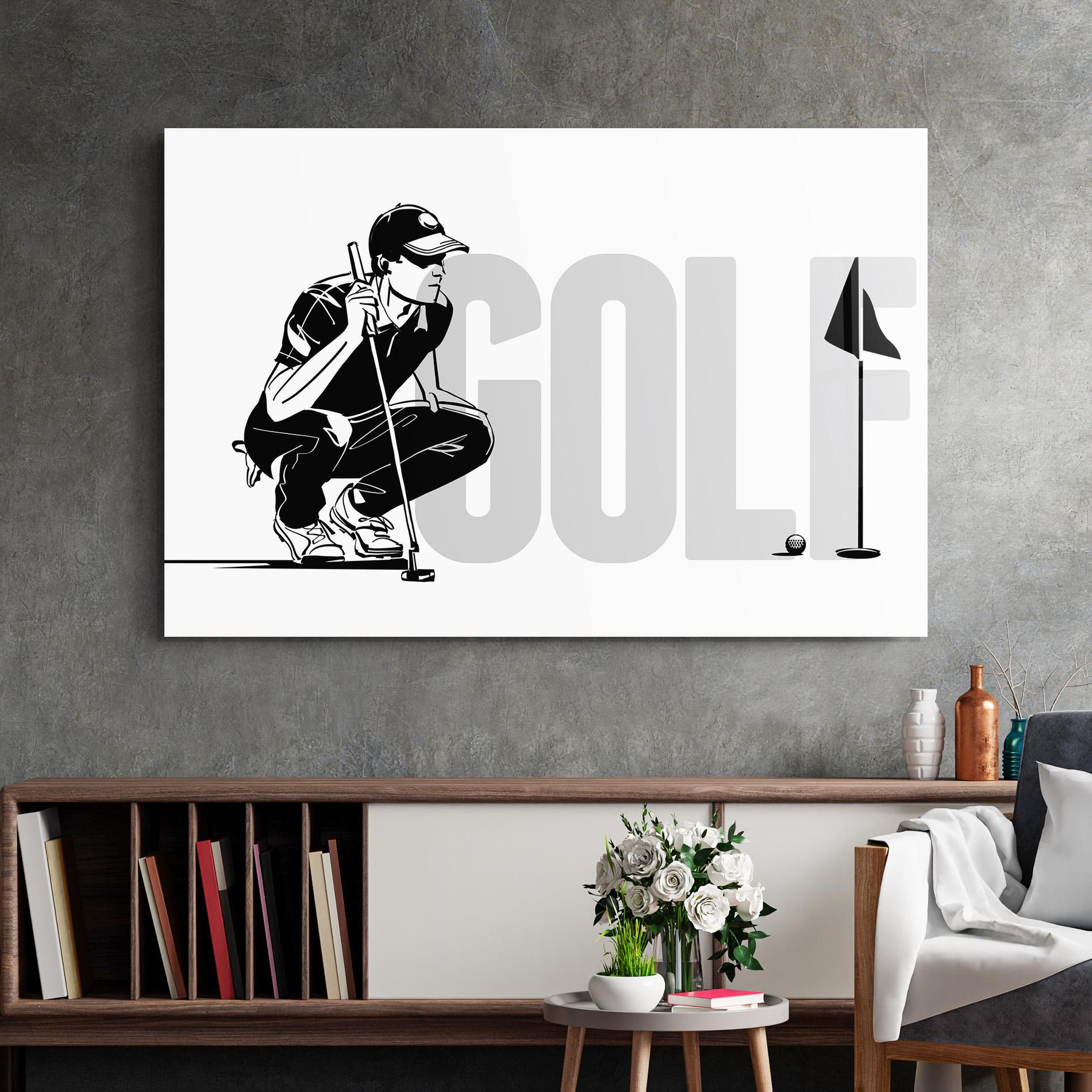 Üvegkép Golf mockup 2