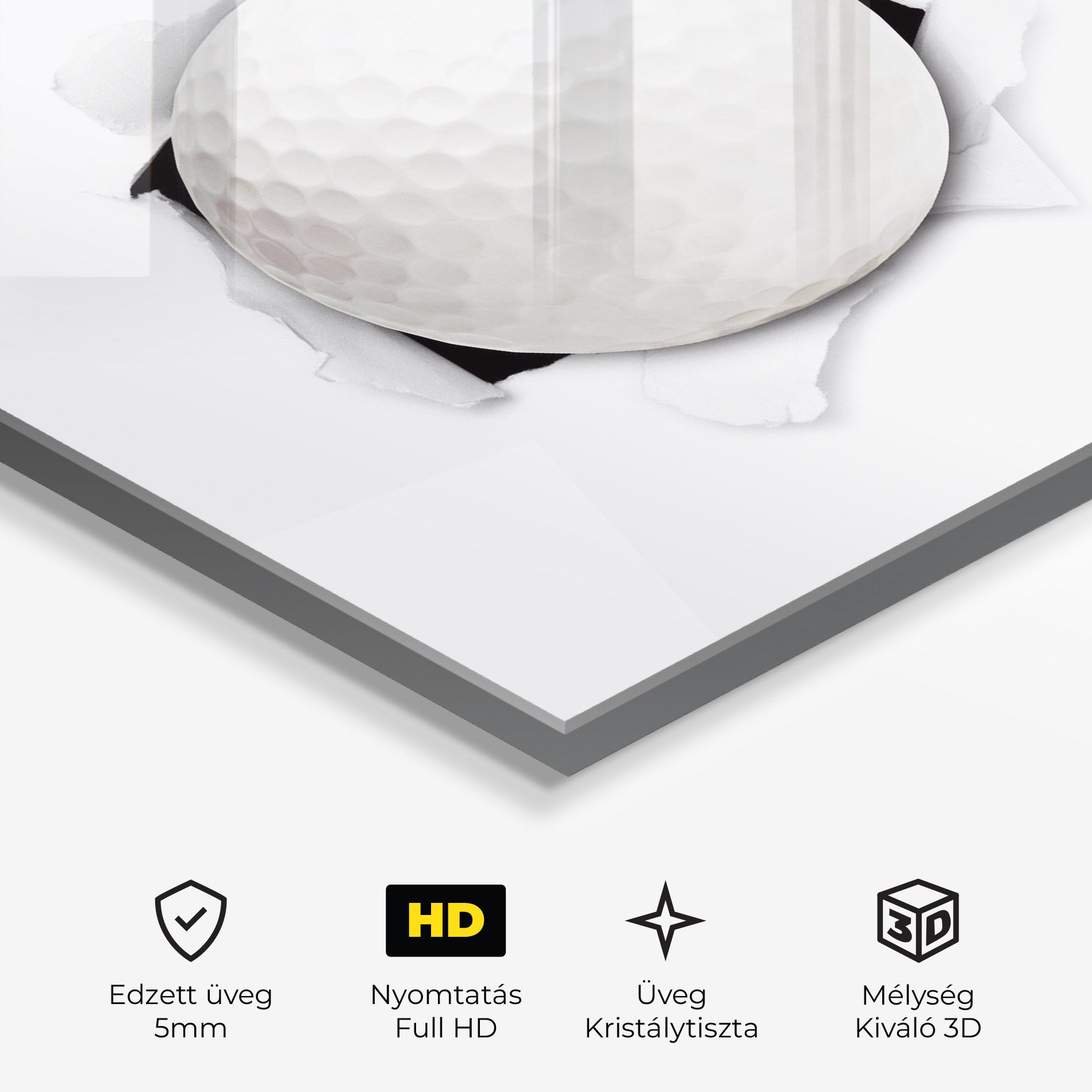 Golf Ball Bursting Hole mockup 3