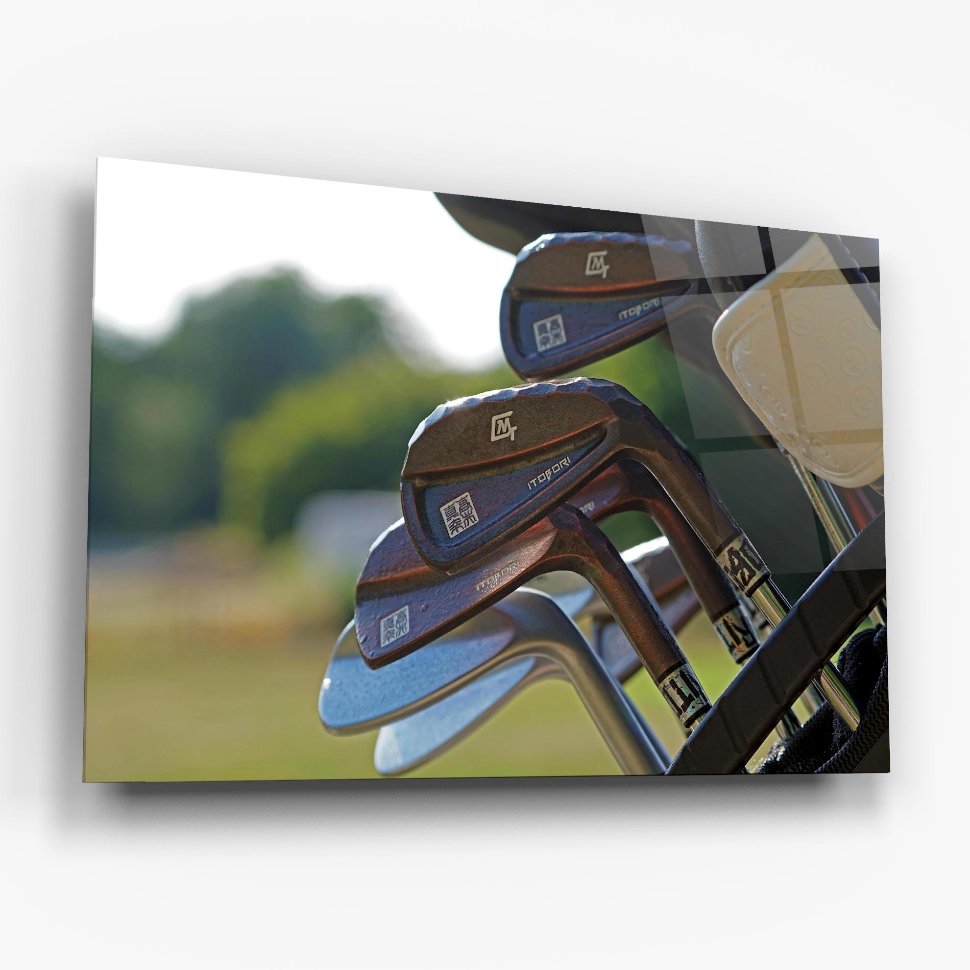 Üvegkép Brown Golf Club mockup 6