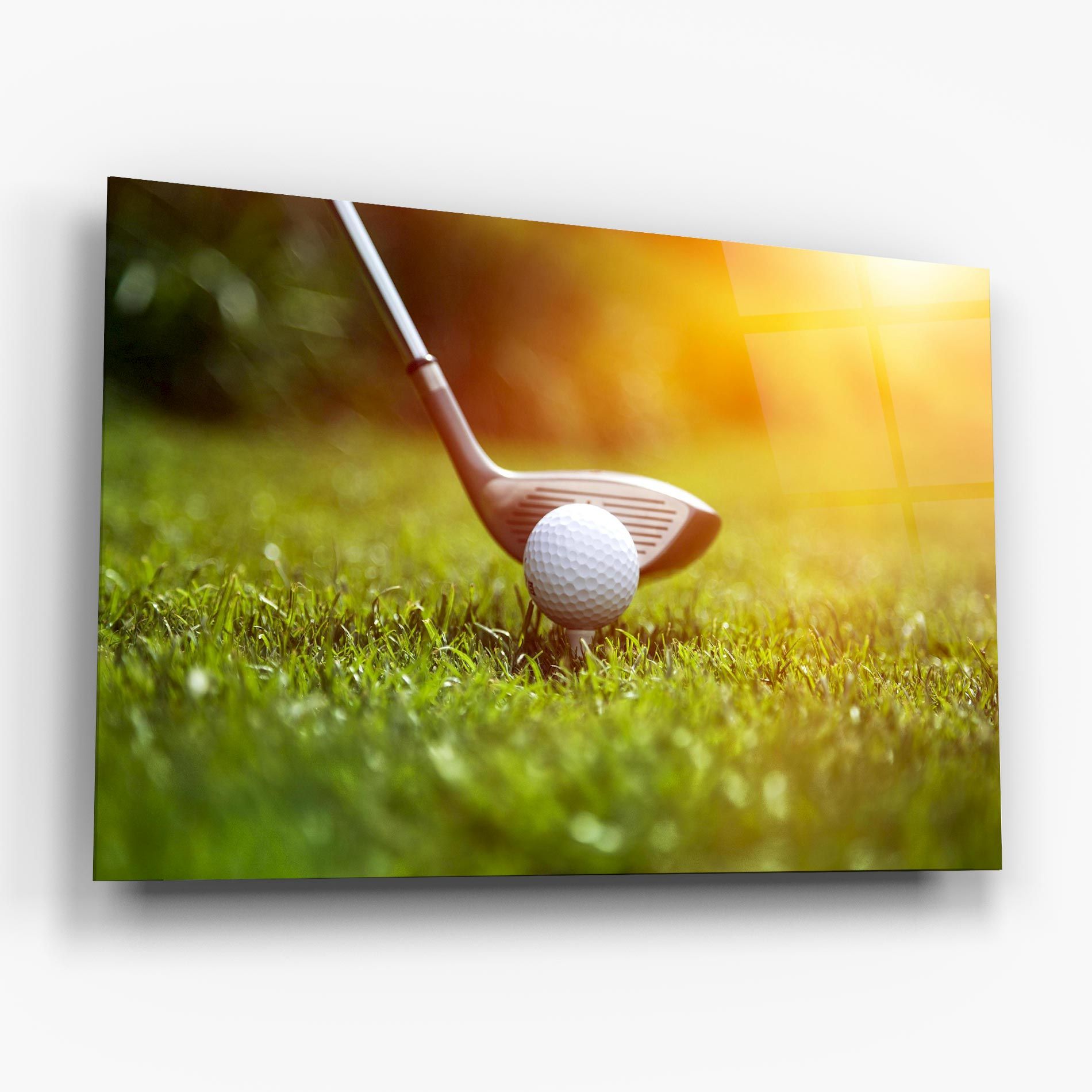 Close Up Golf Ball mockup 6