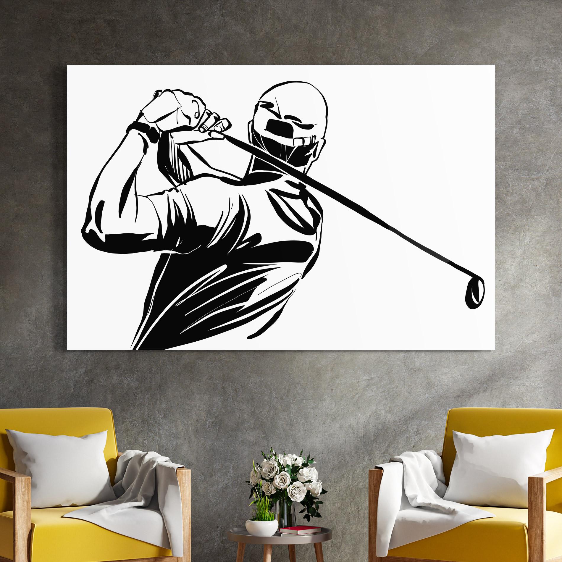 Üvegkép Golf Back mockup 4