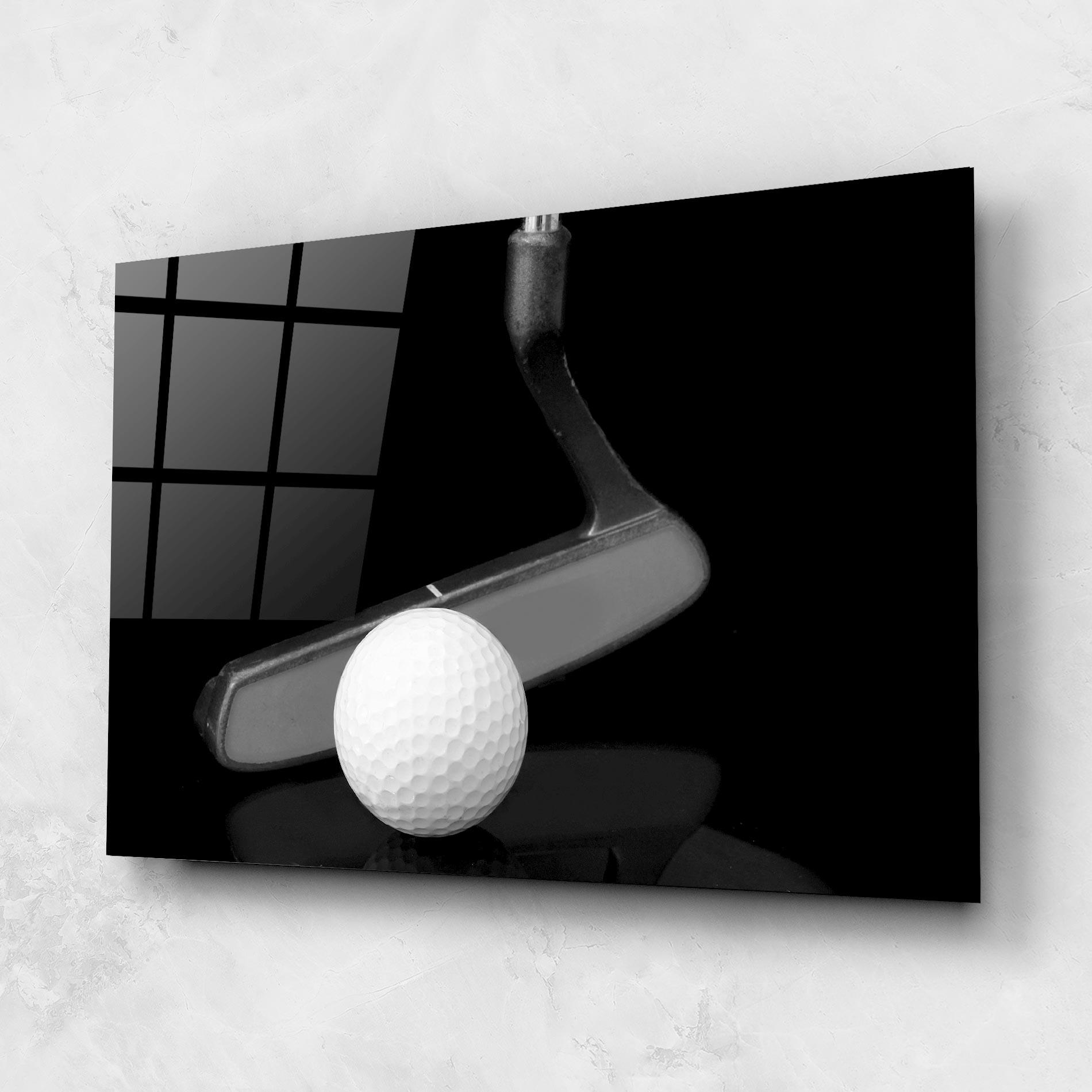 Üvegkép Golf Putter Head mockup 1